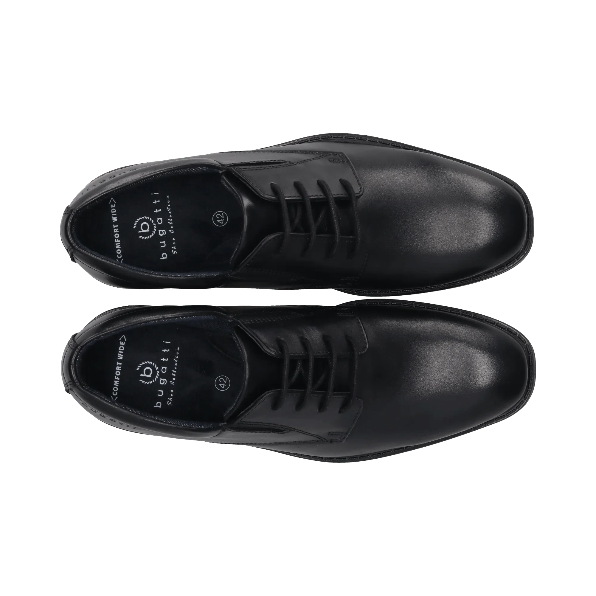 Leder Business Schnürer schwarz - Image 6