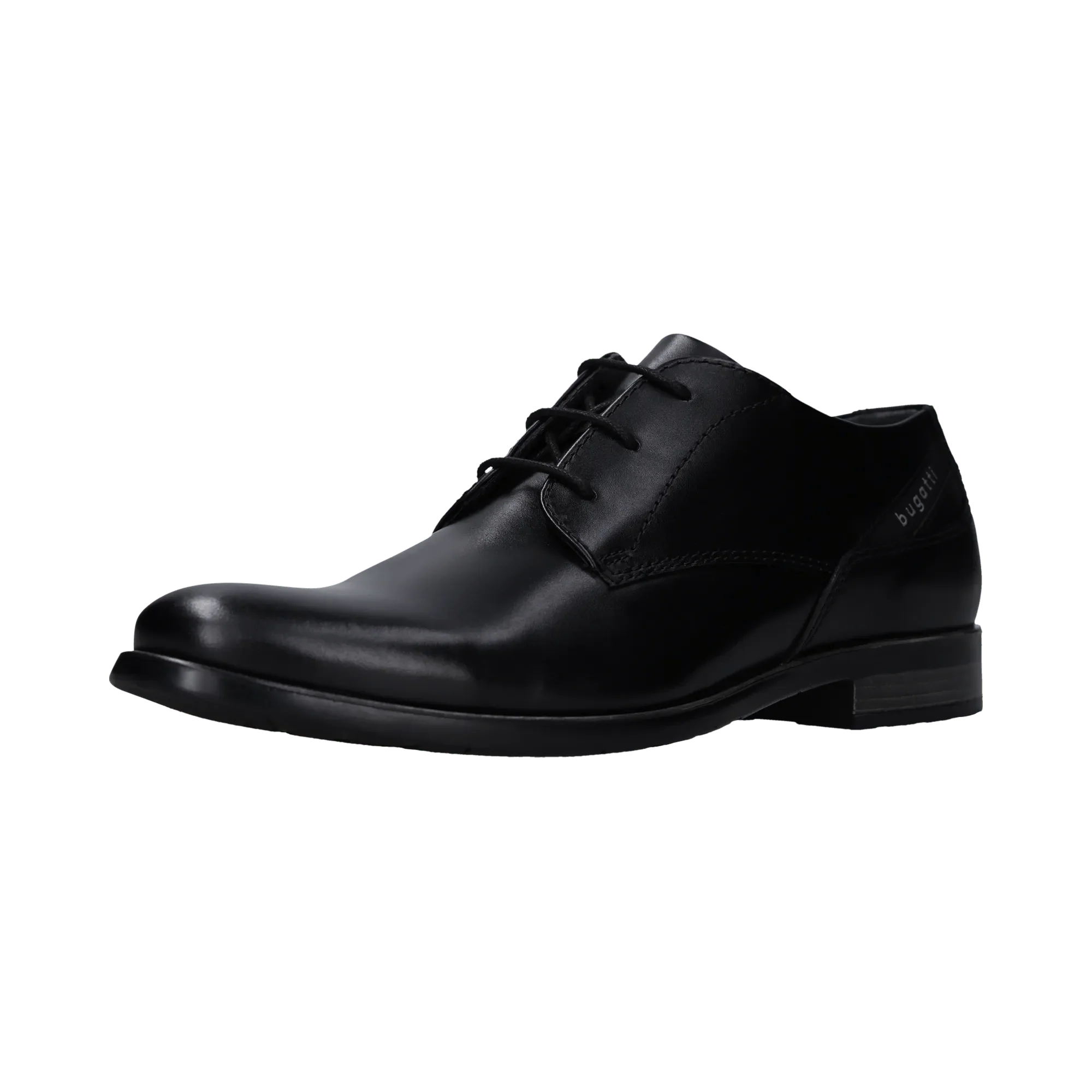 Leder Business Schnürer schwarz - Image 2