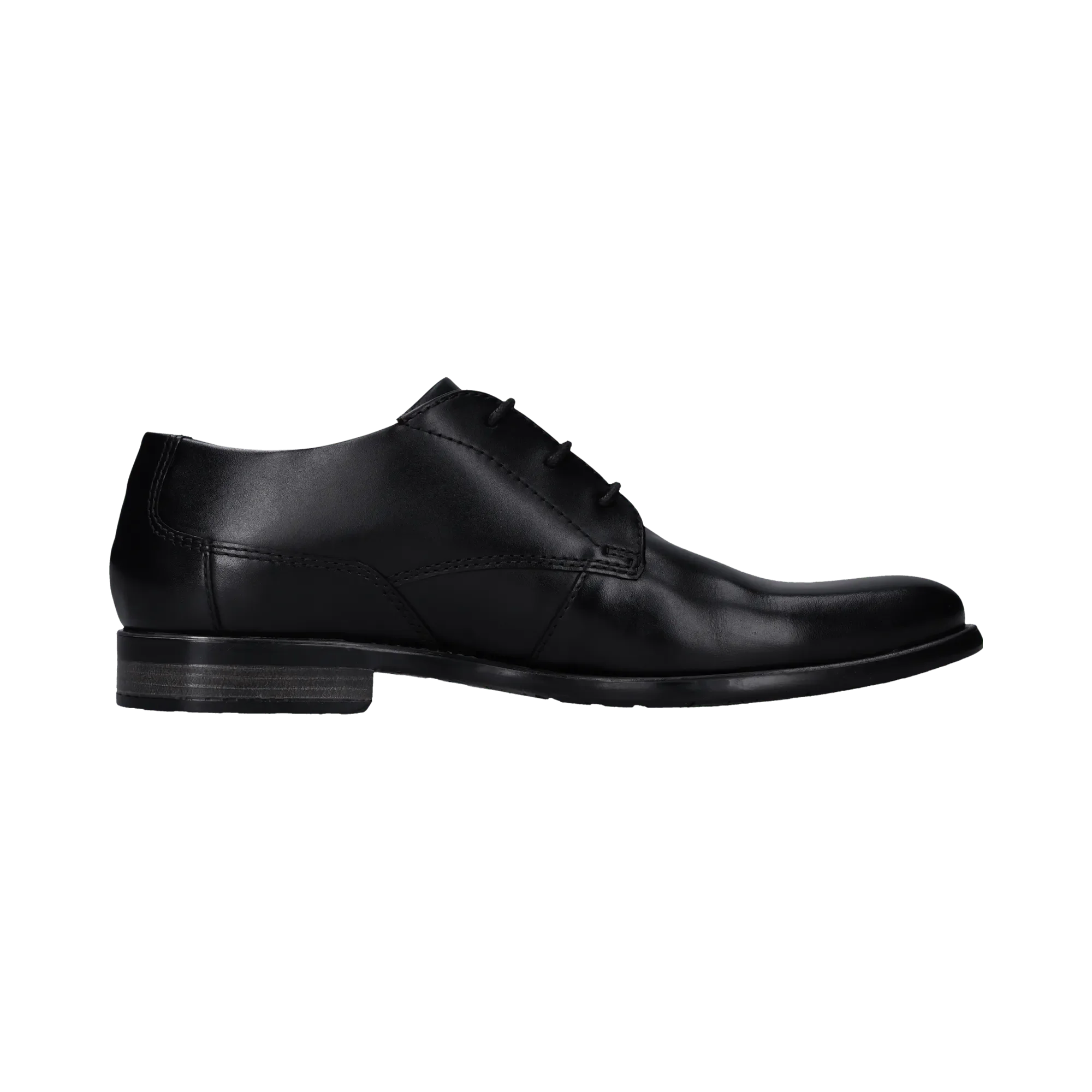 Leder Business Schnürer schwarz - Image 4