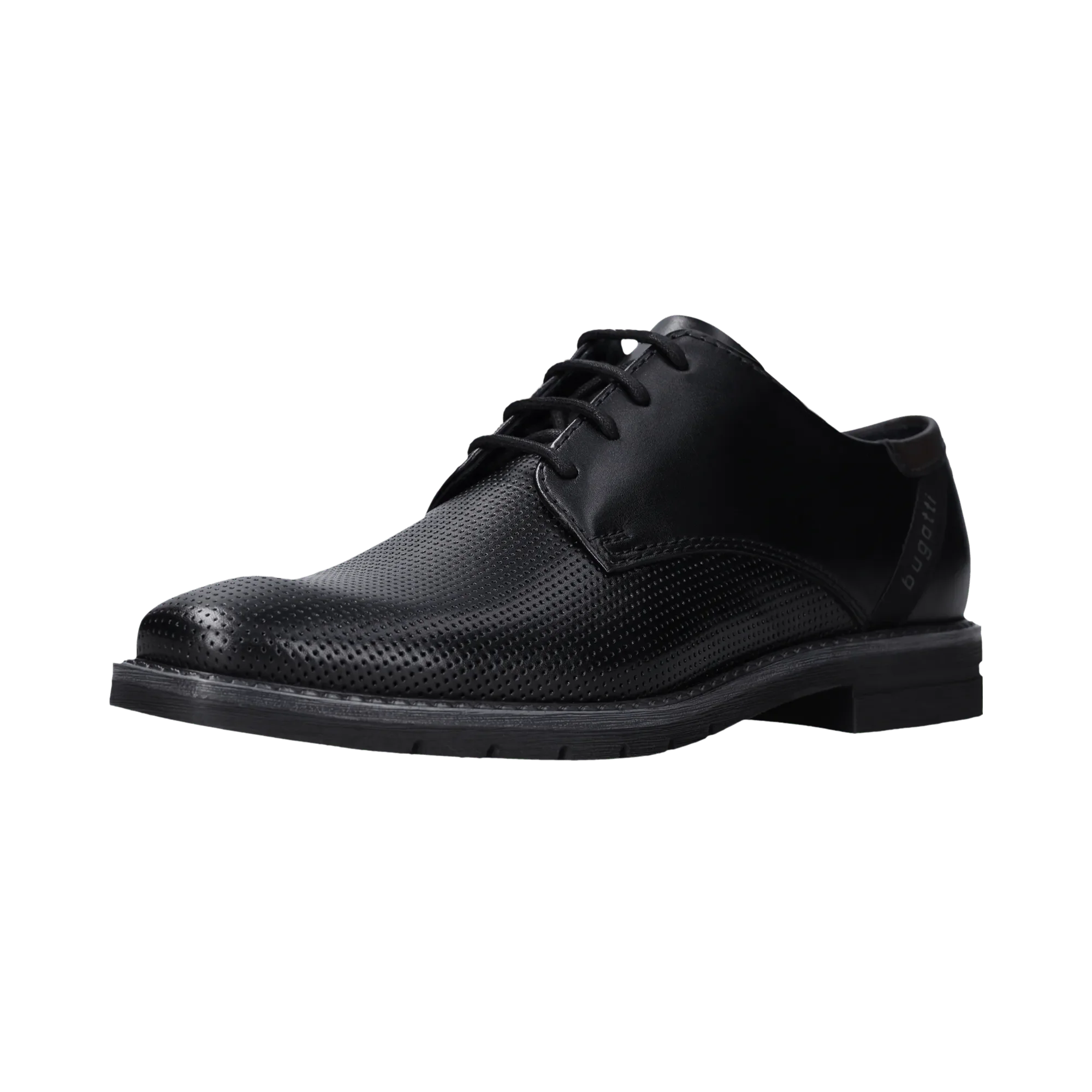 Leder Business Schnürer schwarz - Image 2