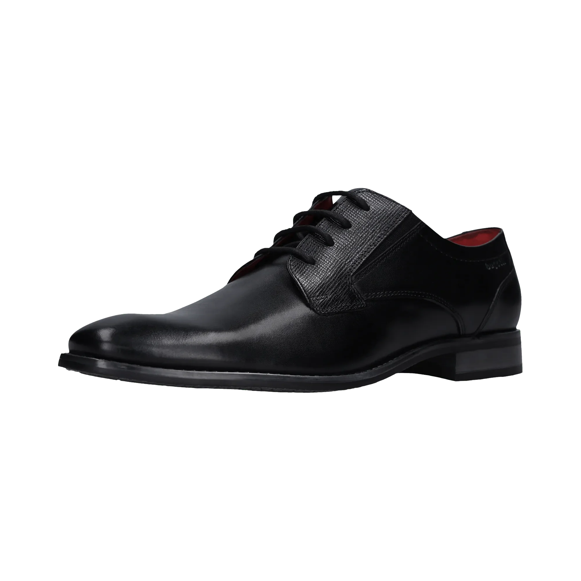 Leder Business Schnürer schwarz - Image 2