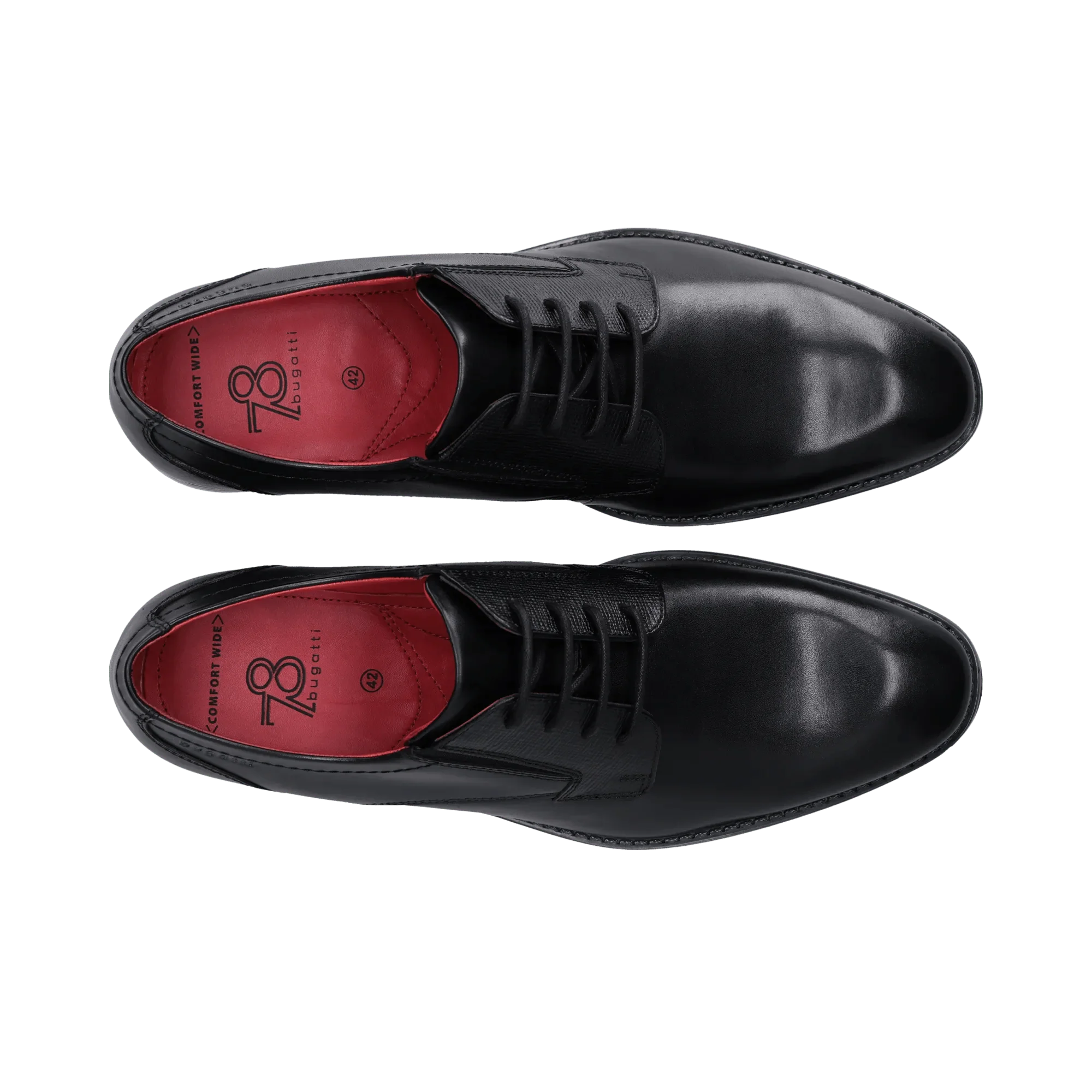 Leder Business Schnürer schwarz - Image 6