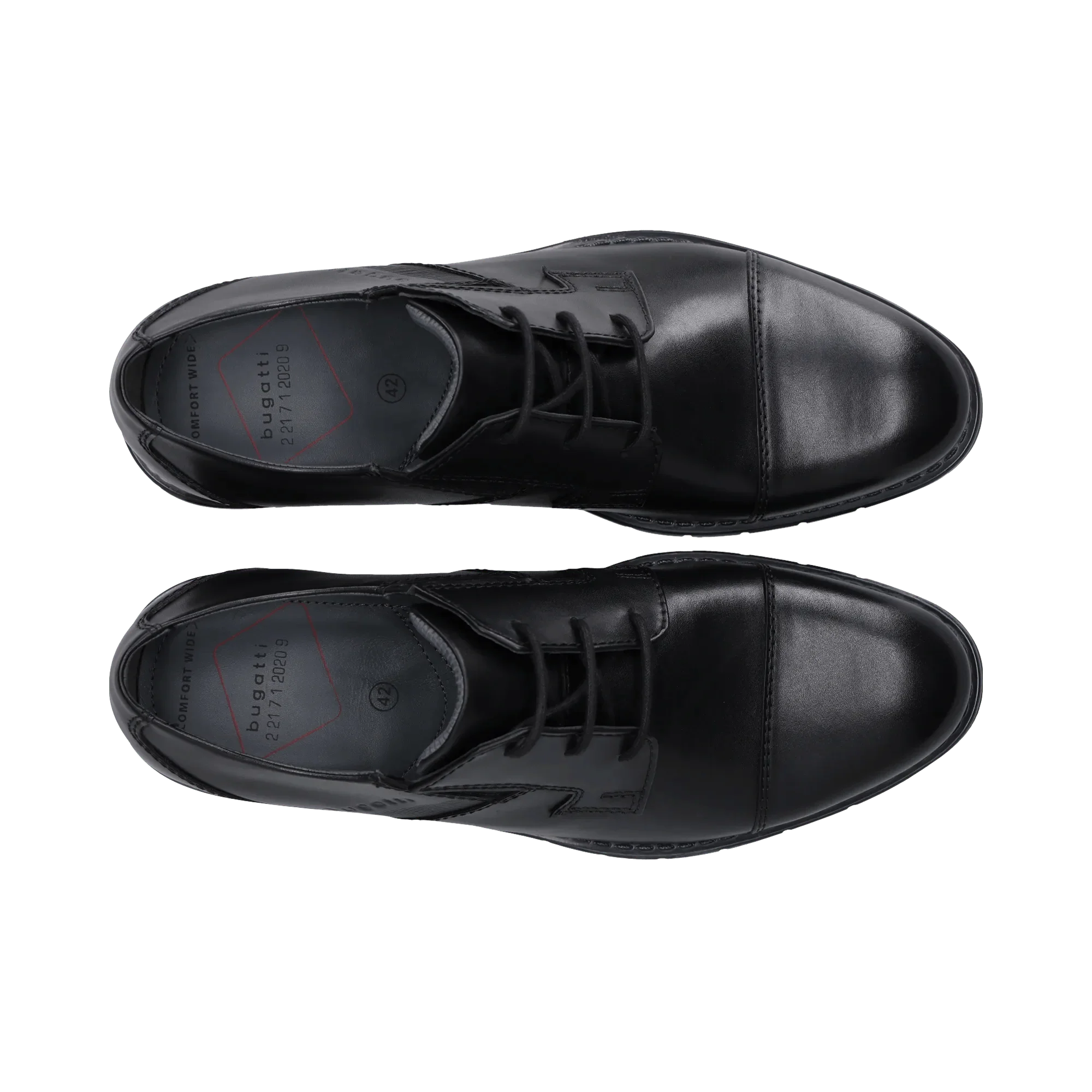 Leder Business Schnürer schwarz - Image 6