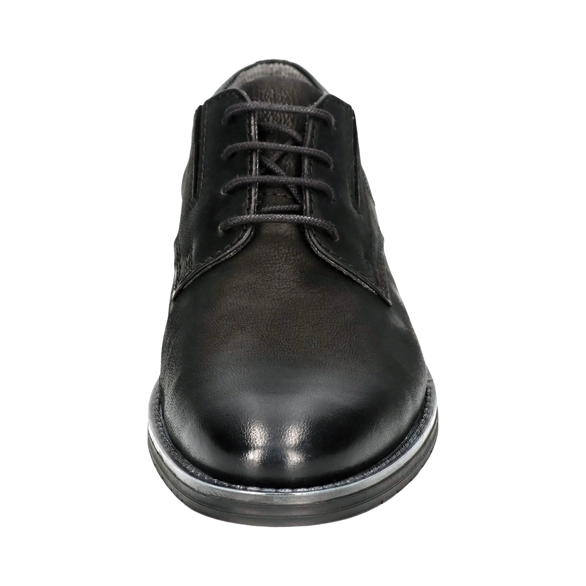 Leder Business Schnürer schwarz - Image 5