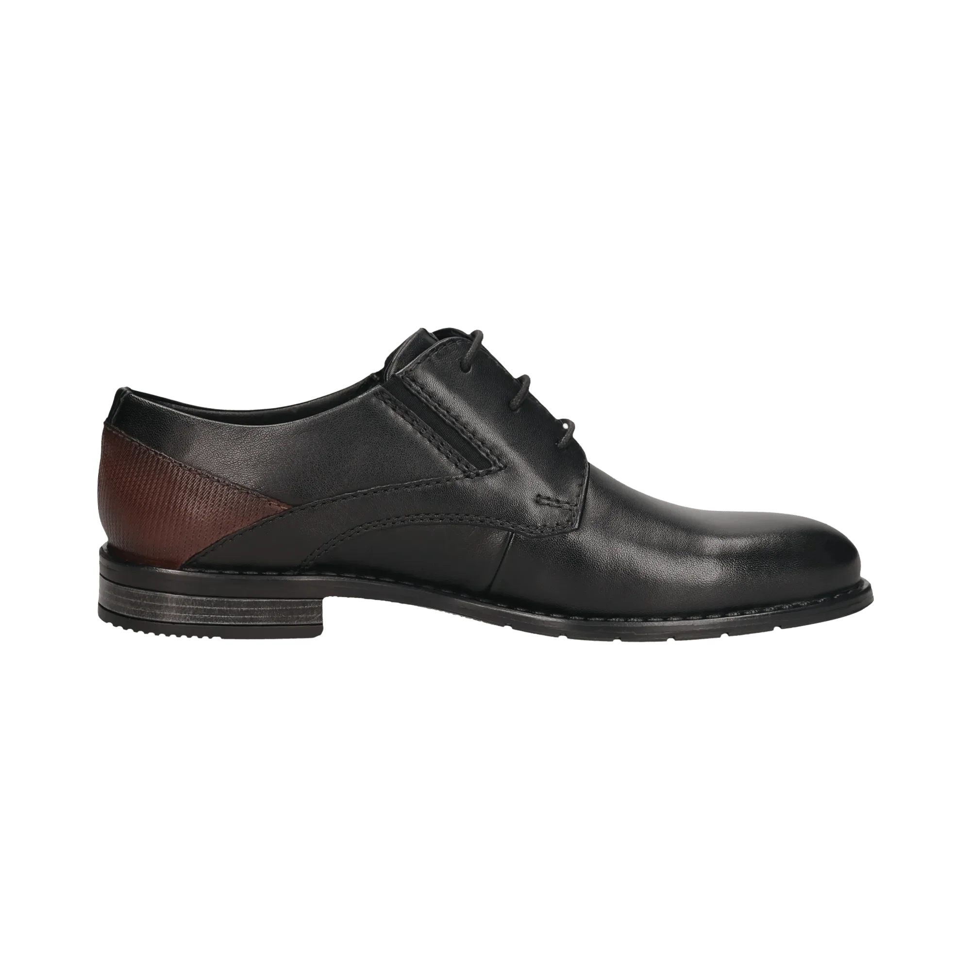 Leder Business Schnürer schwarz - Image 4