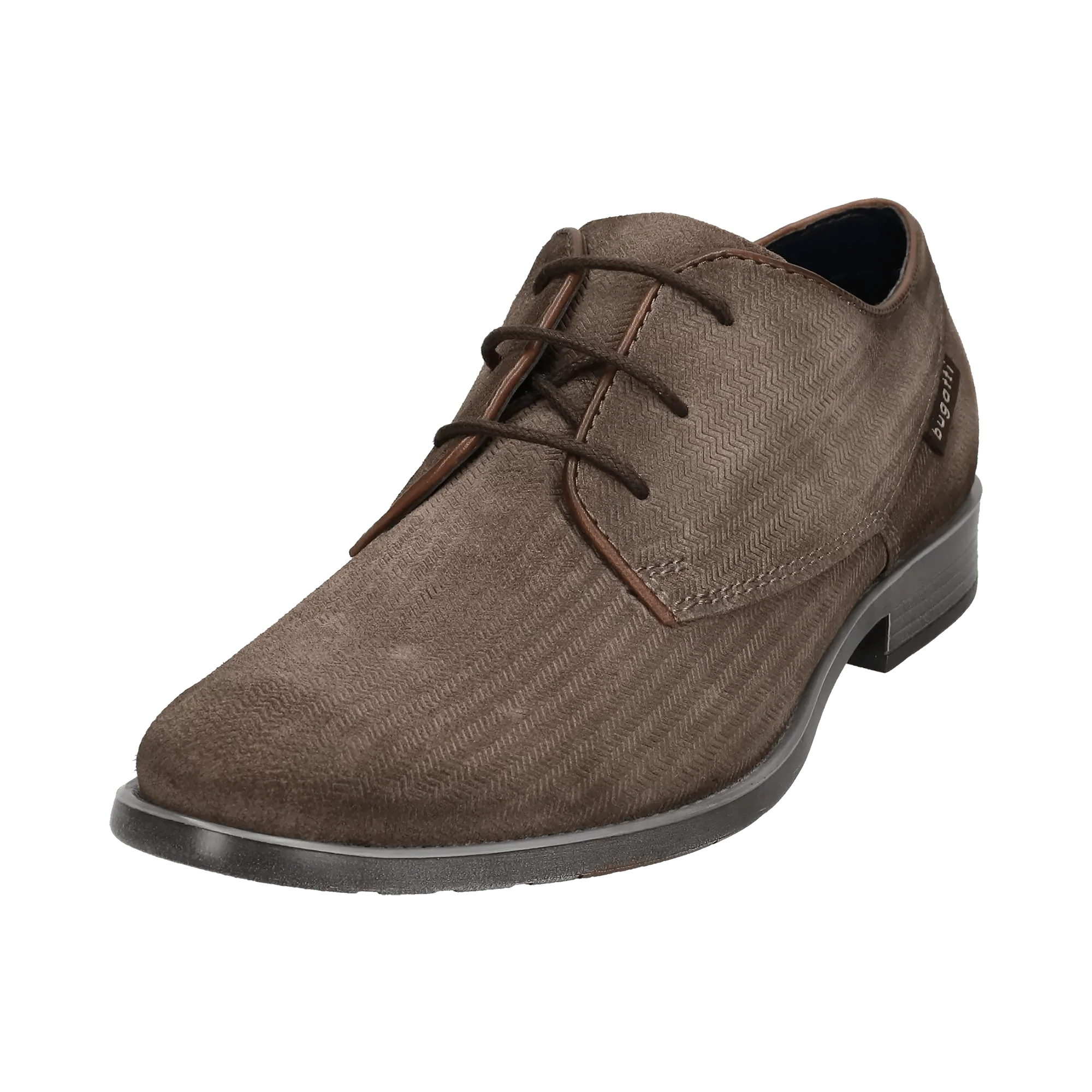 Leder Business Schnürer taupe - Image 2