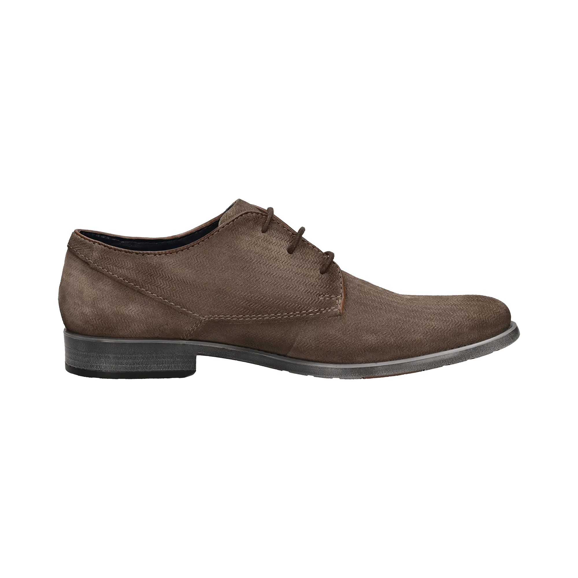 Leder Business Schnürer taupe - Image 4