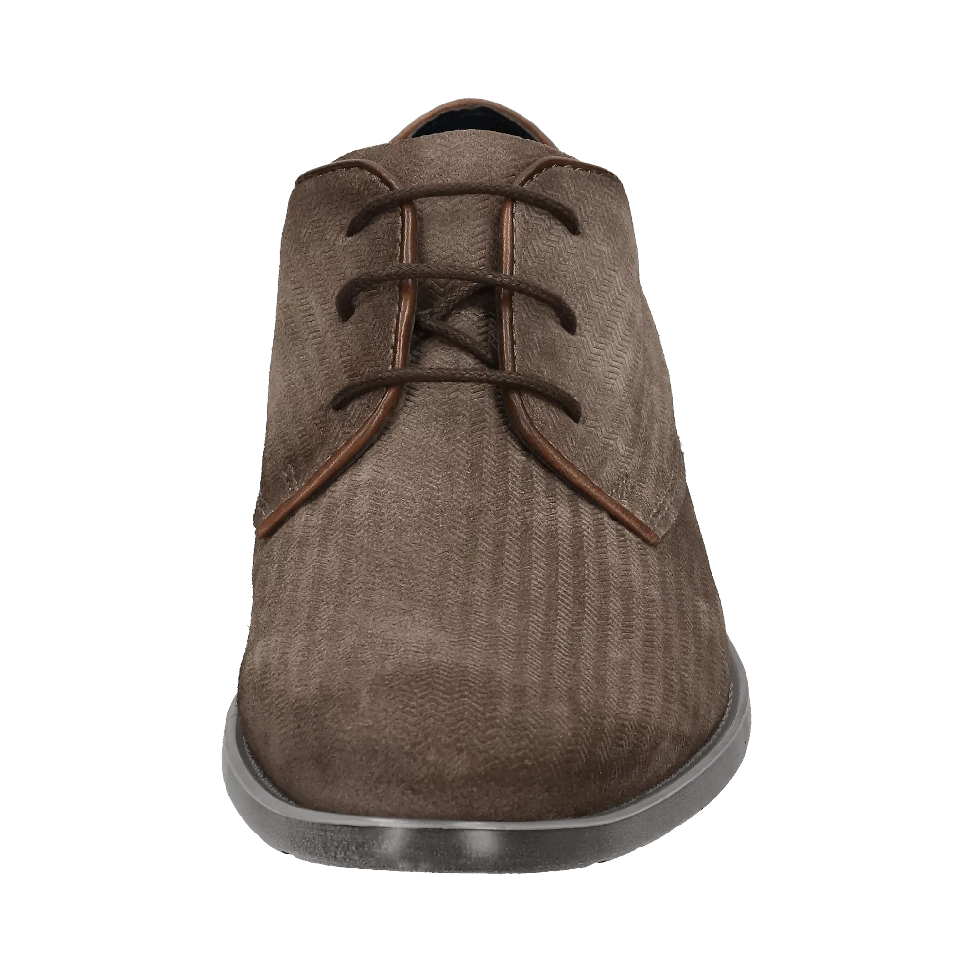 Leder Business Schnürer taupe - Image 5