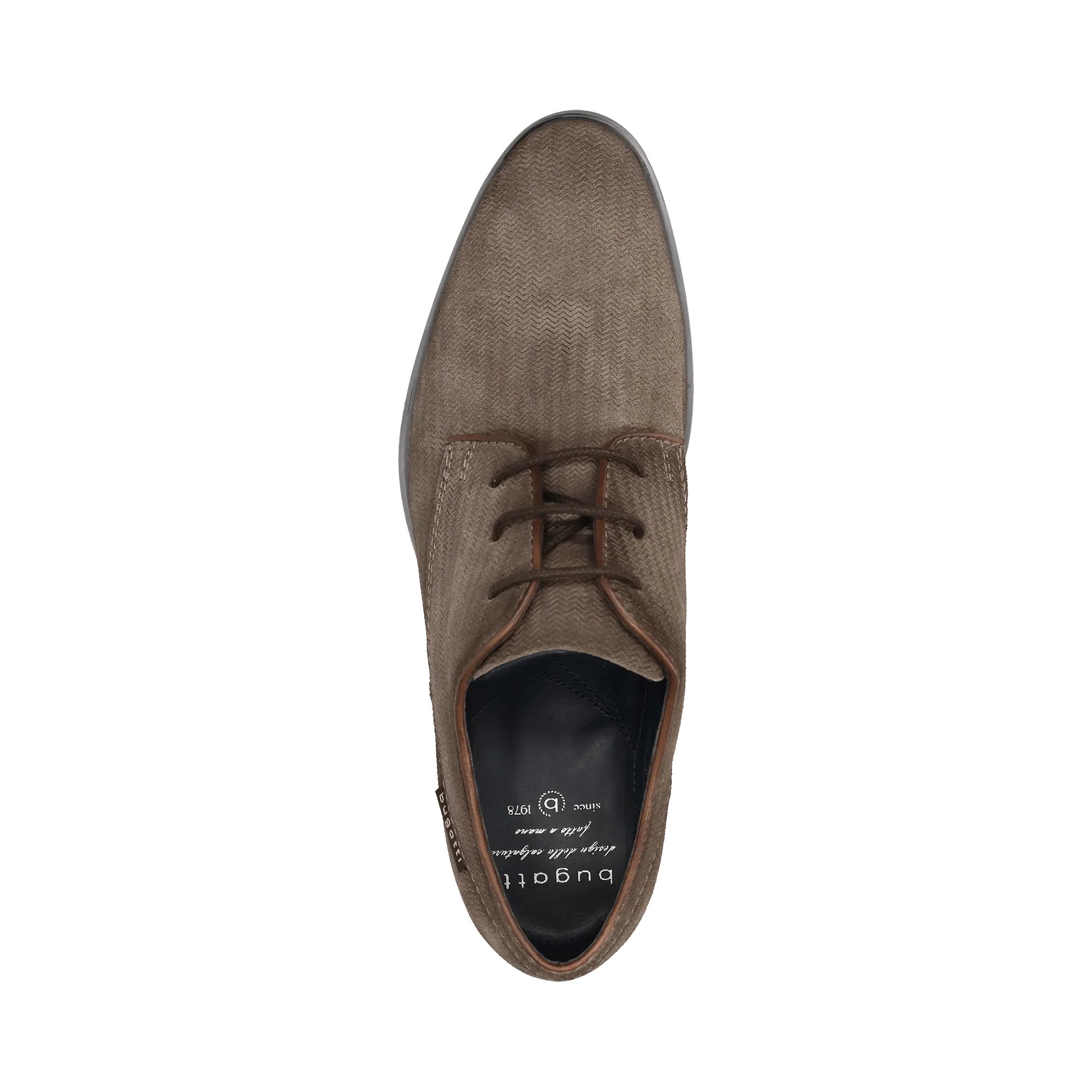 Leder Business Schnürer taupe - Image 6