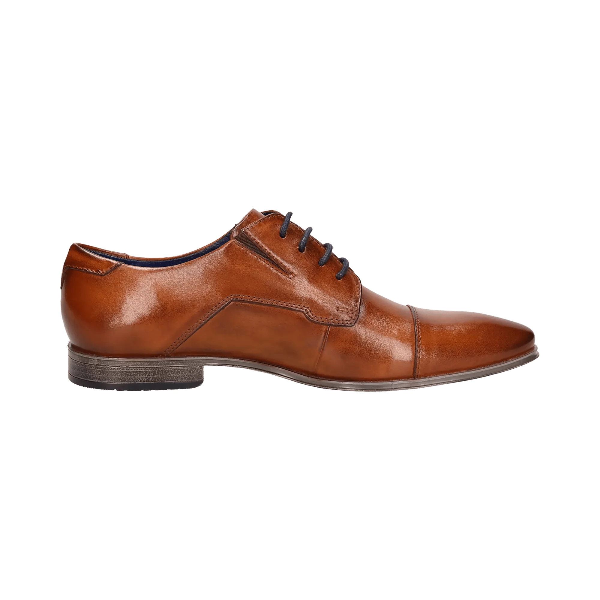 Leder Business Schnürer cognac - Image 4