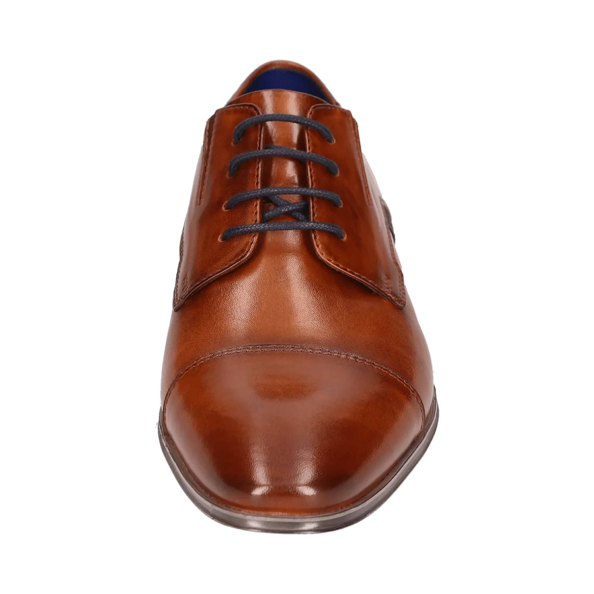 Leder Business Schnürer cognac - Image 5