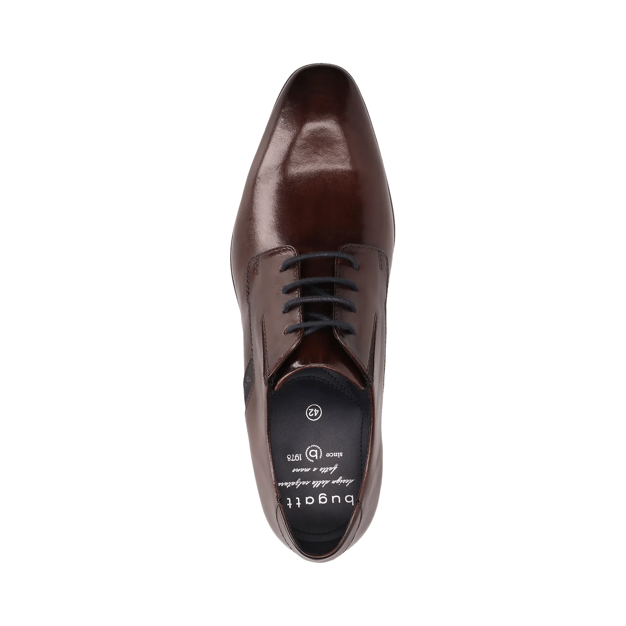 Leder Business Schnürer dunkelbraun - Image 6