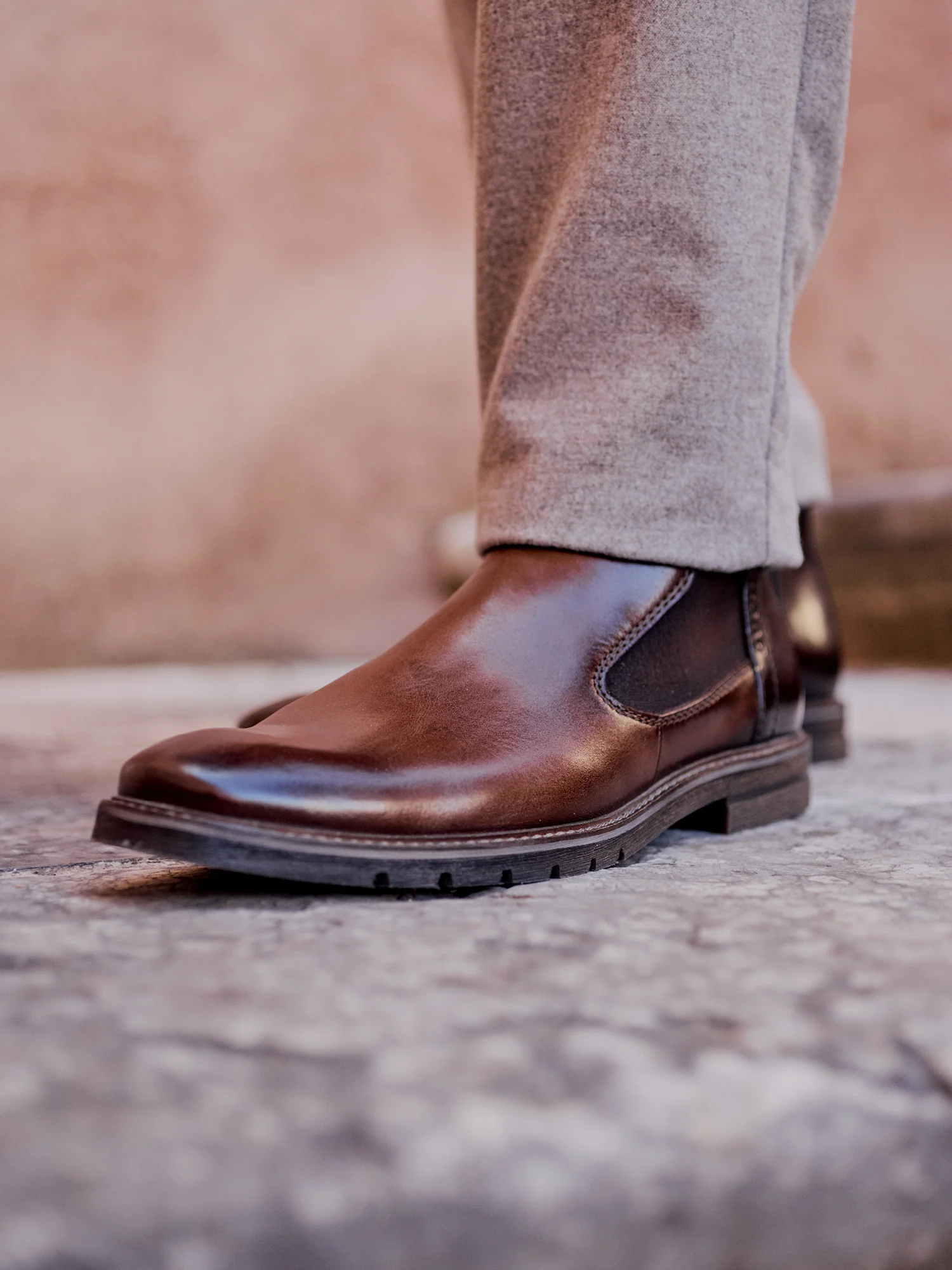 Leder Chelsea cognac - Image 4