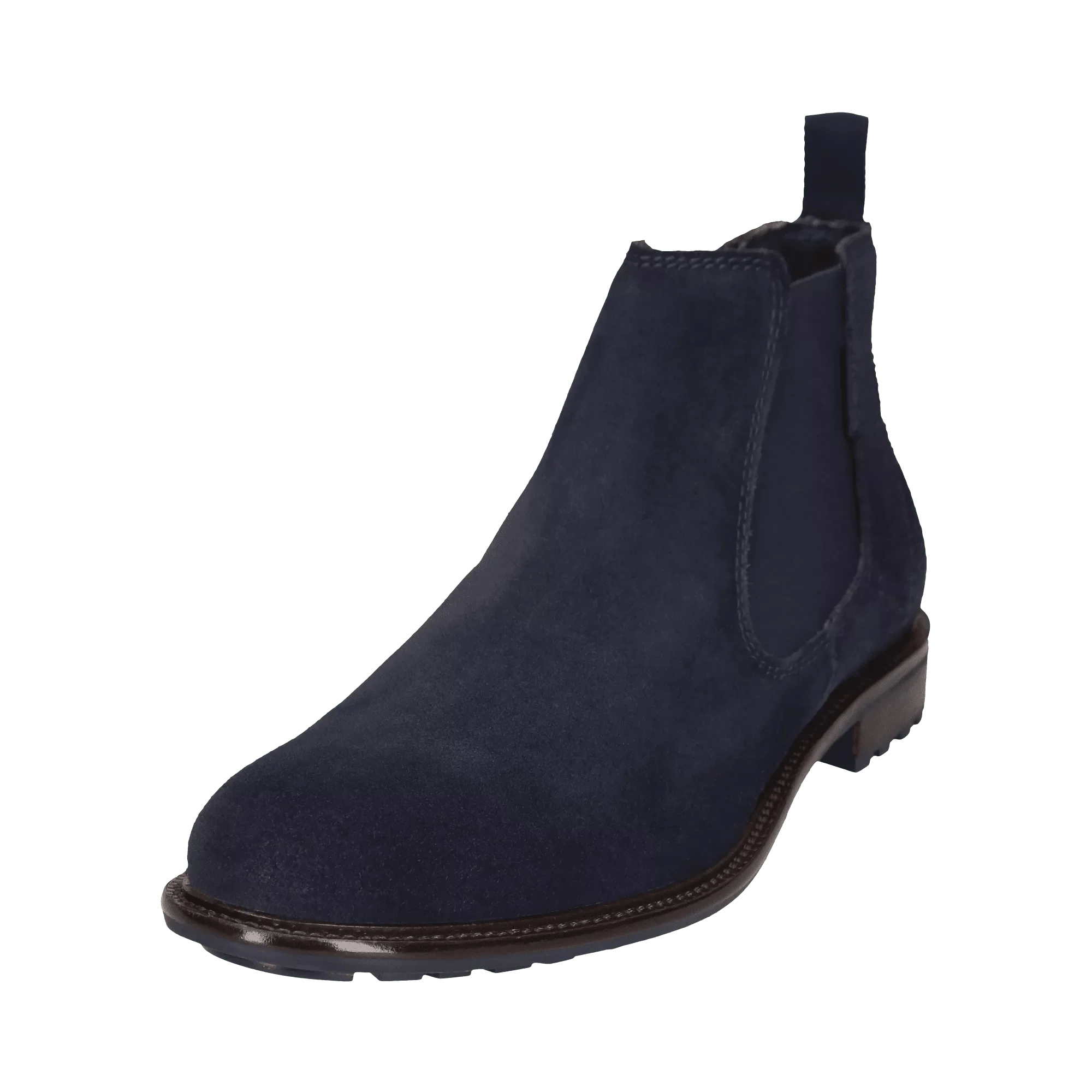 Leder Chelsea dunkelblau - Image 2