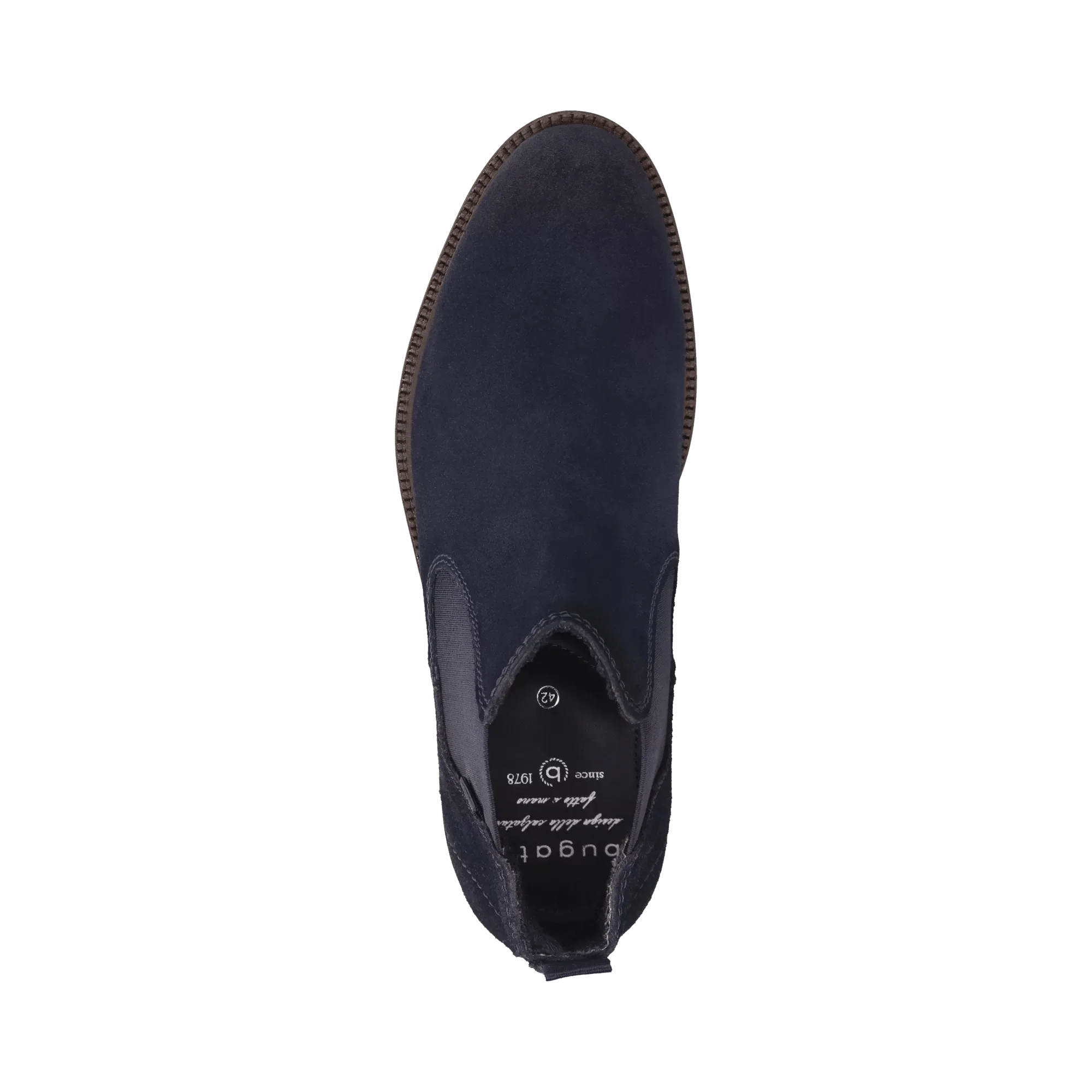 Leder Chelsea dunkelblau - Image 6