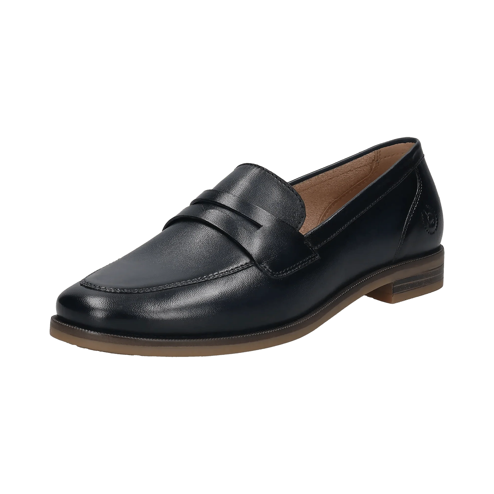 Leder Loafers dunkelblau - Image 2