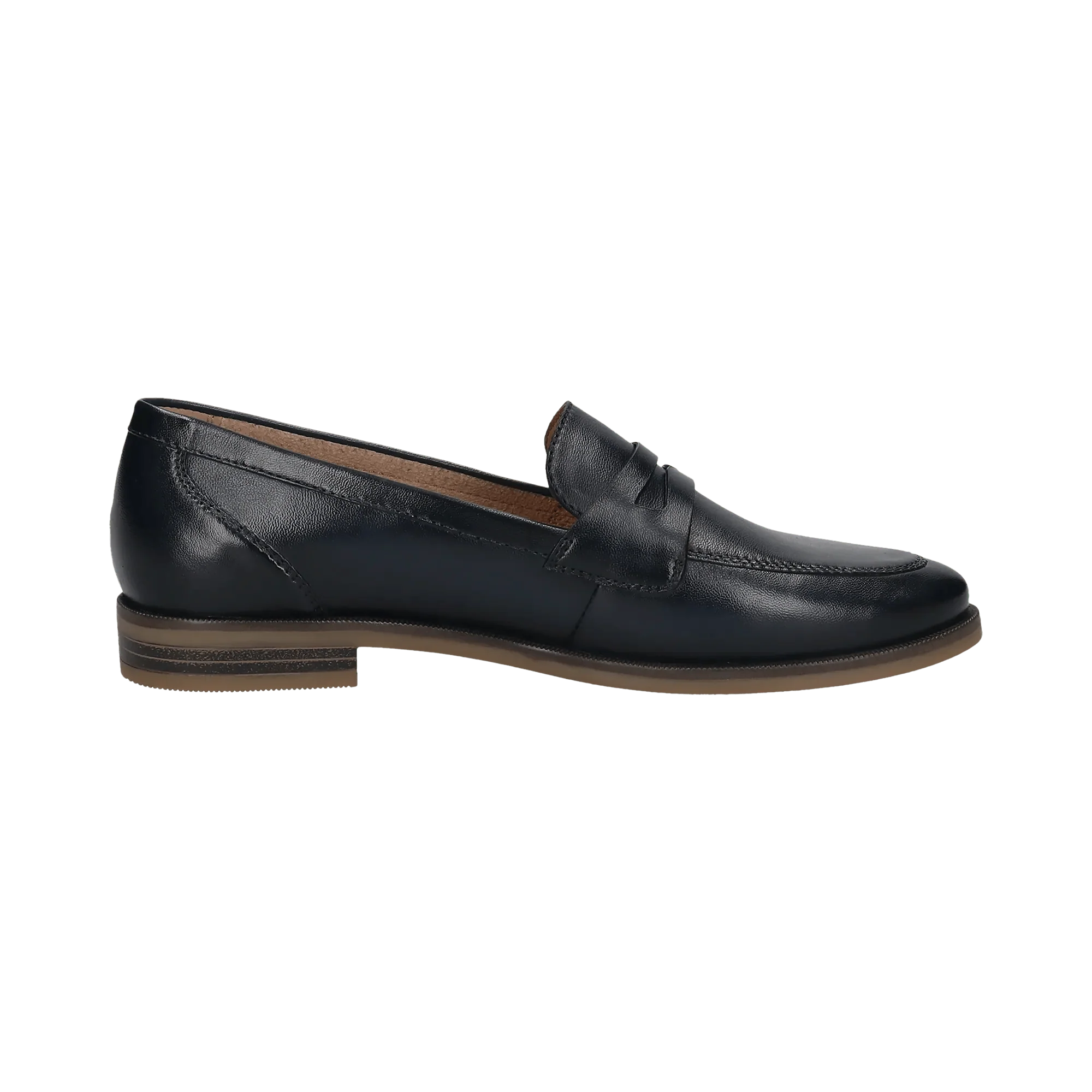 Leder Loafers dunkelblau - Image 4
