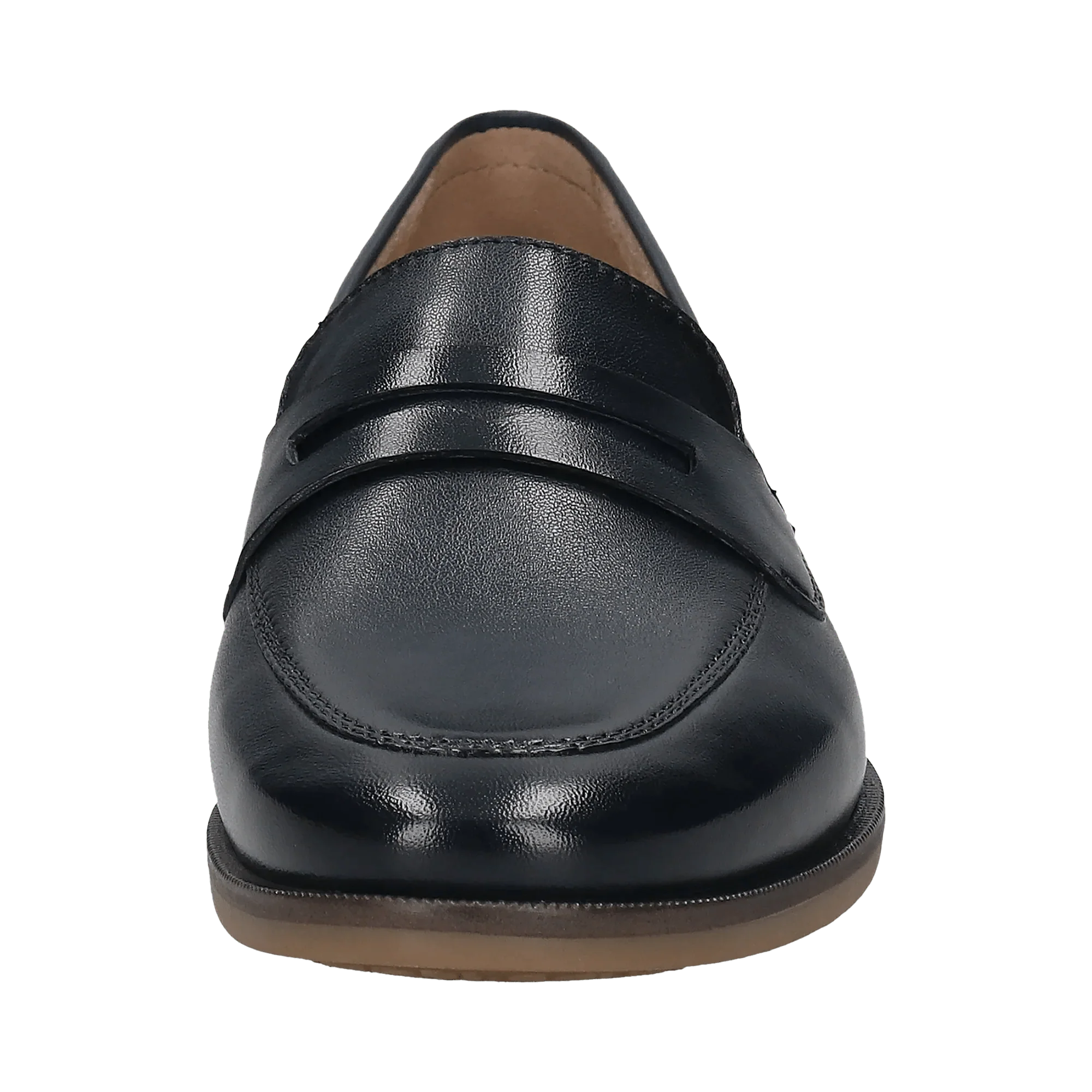 Leder Loafers dunkelblau - Image 5