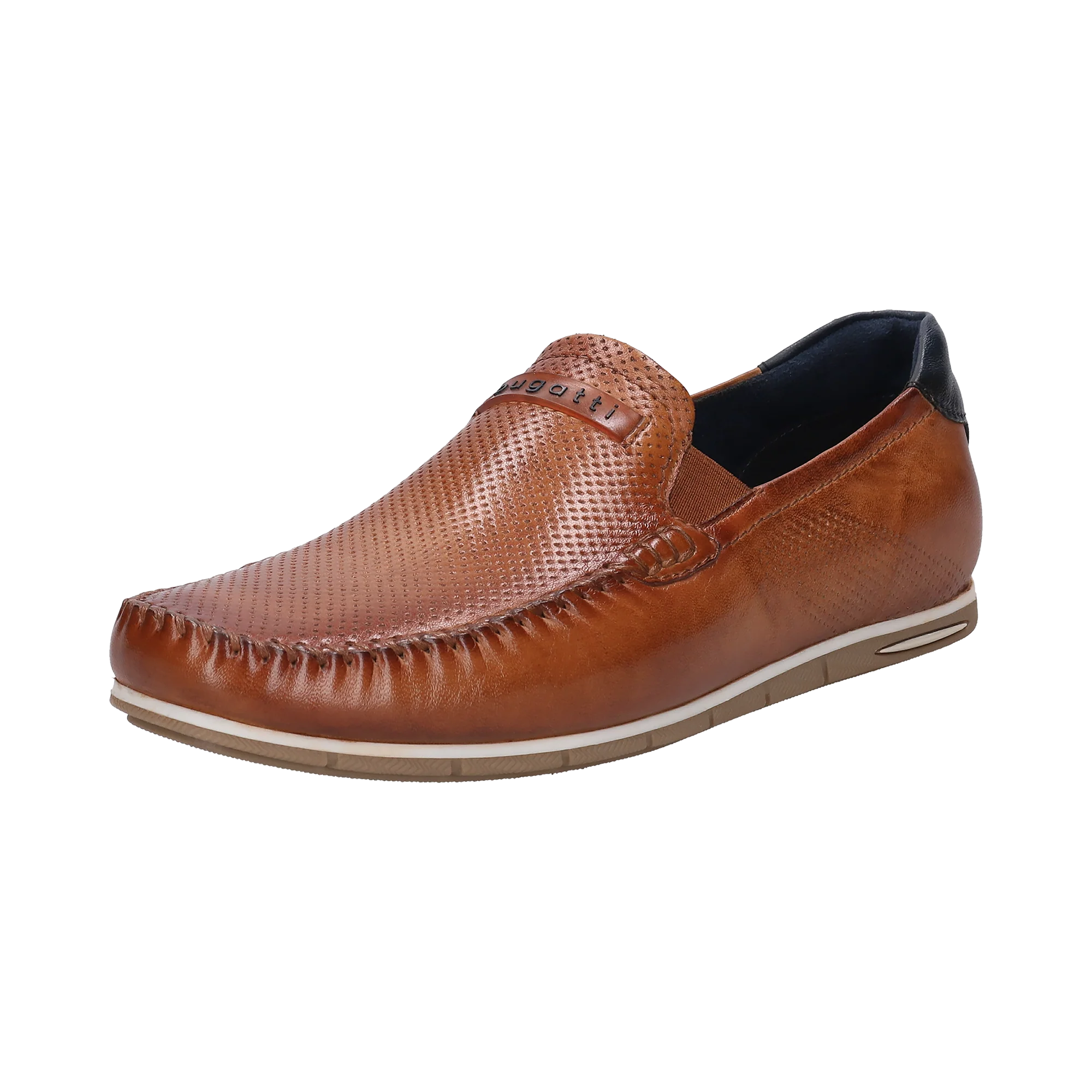 Leder Mokassin cognac - Image 2