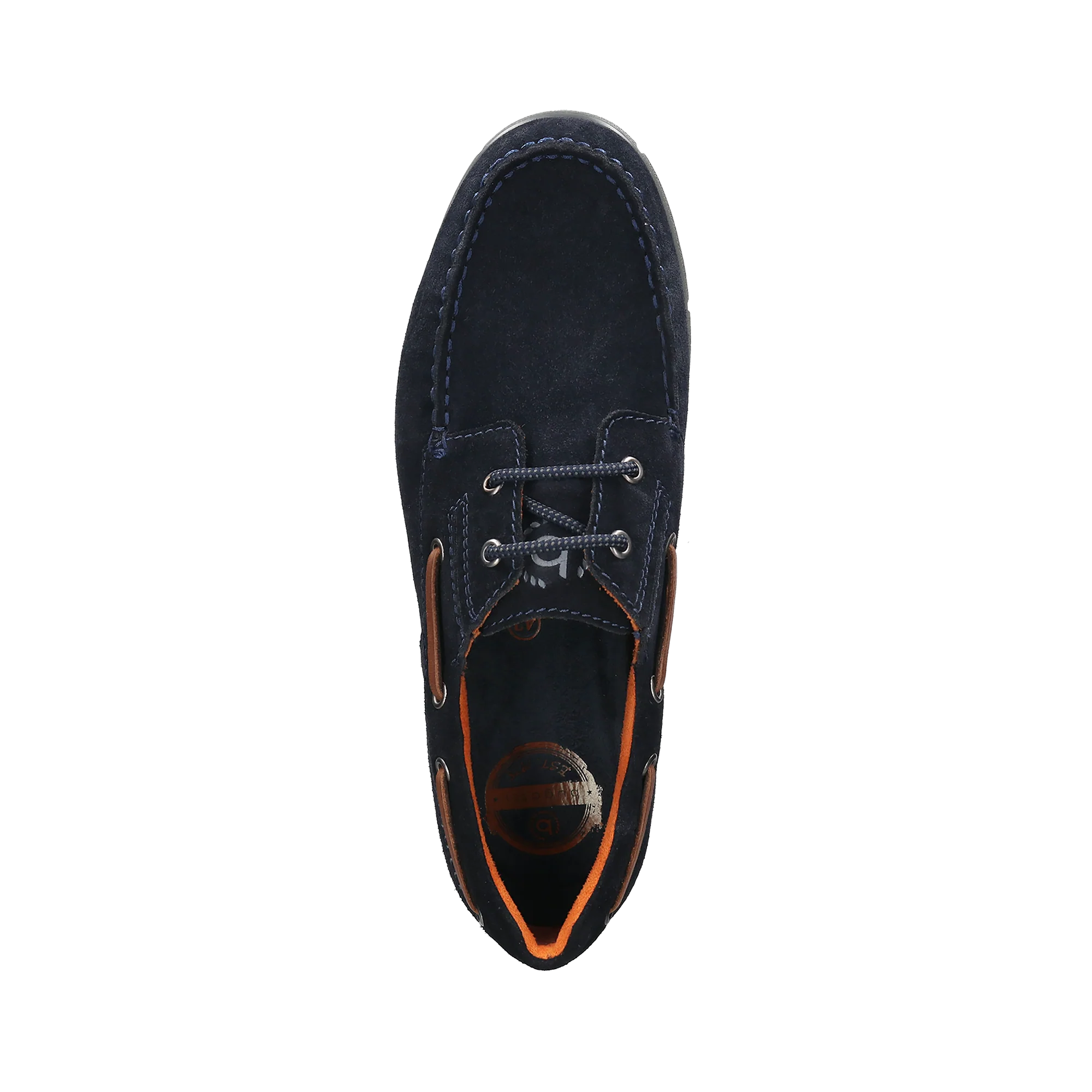 Leder Mokassin dunkelblau - Image 6