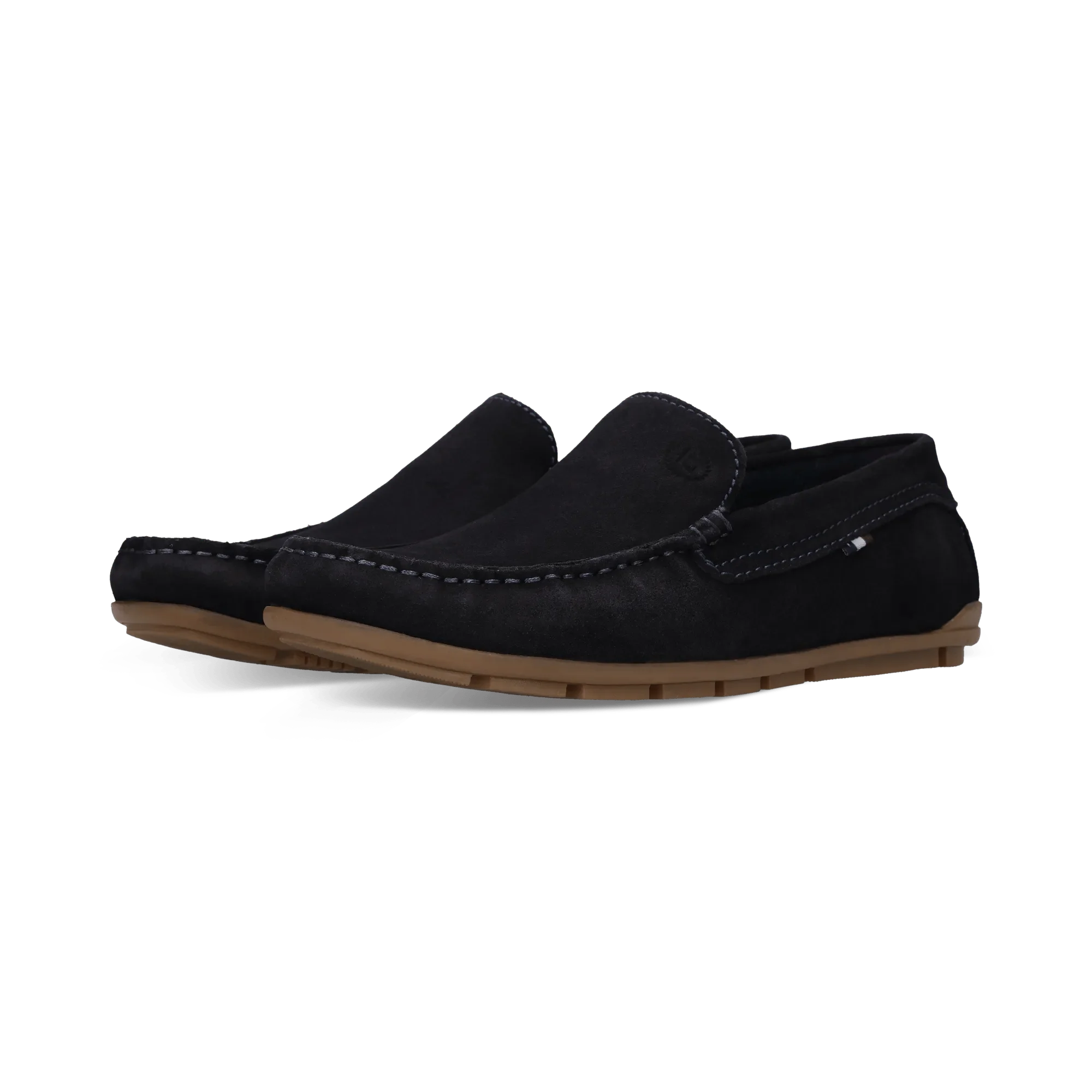 Leder Mokassin dunkelblau - Image 7