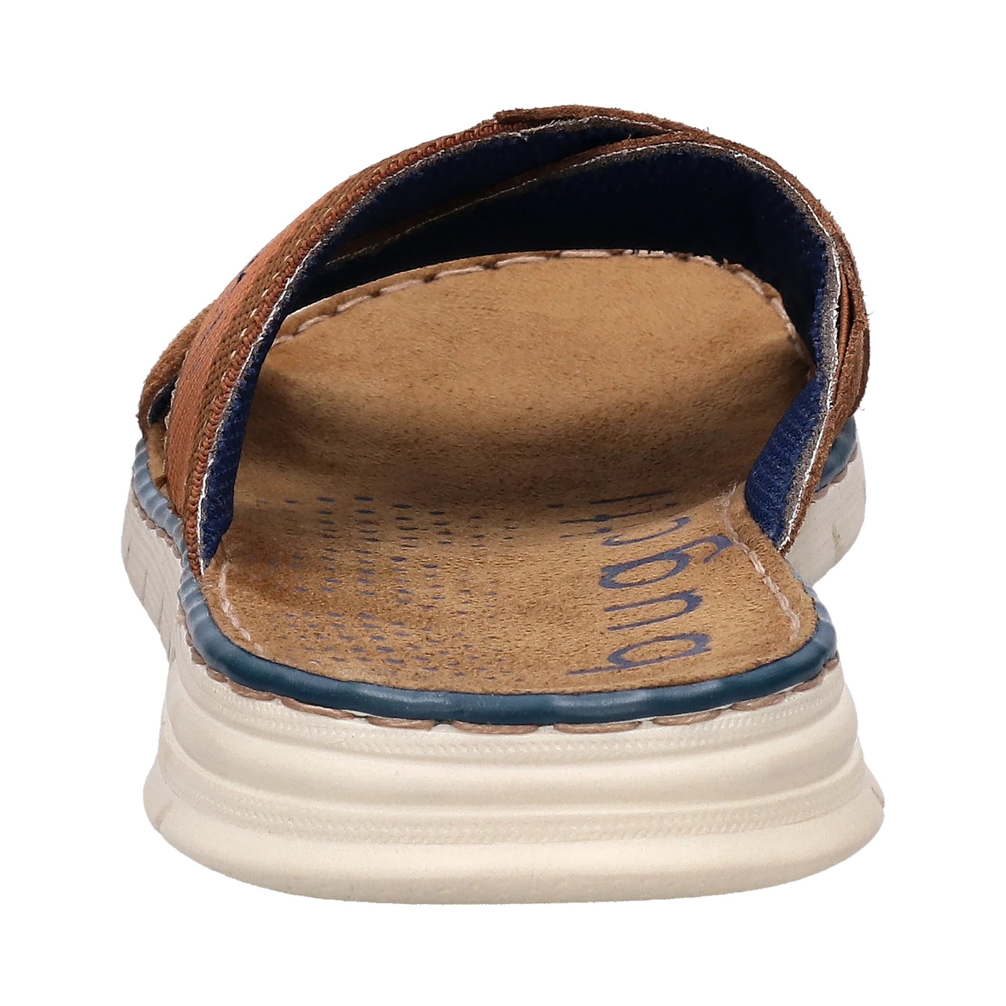 Leder Pantoletten cognac - Image 3
