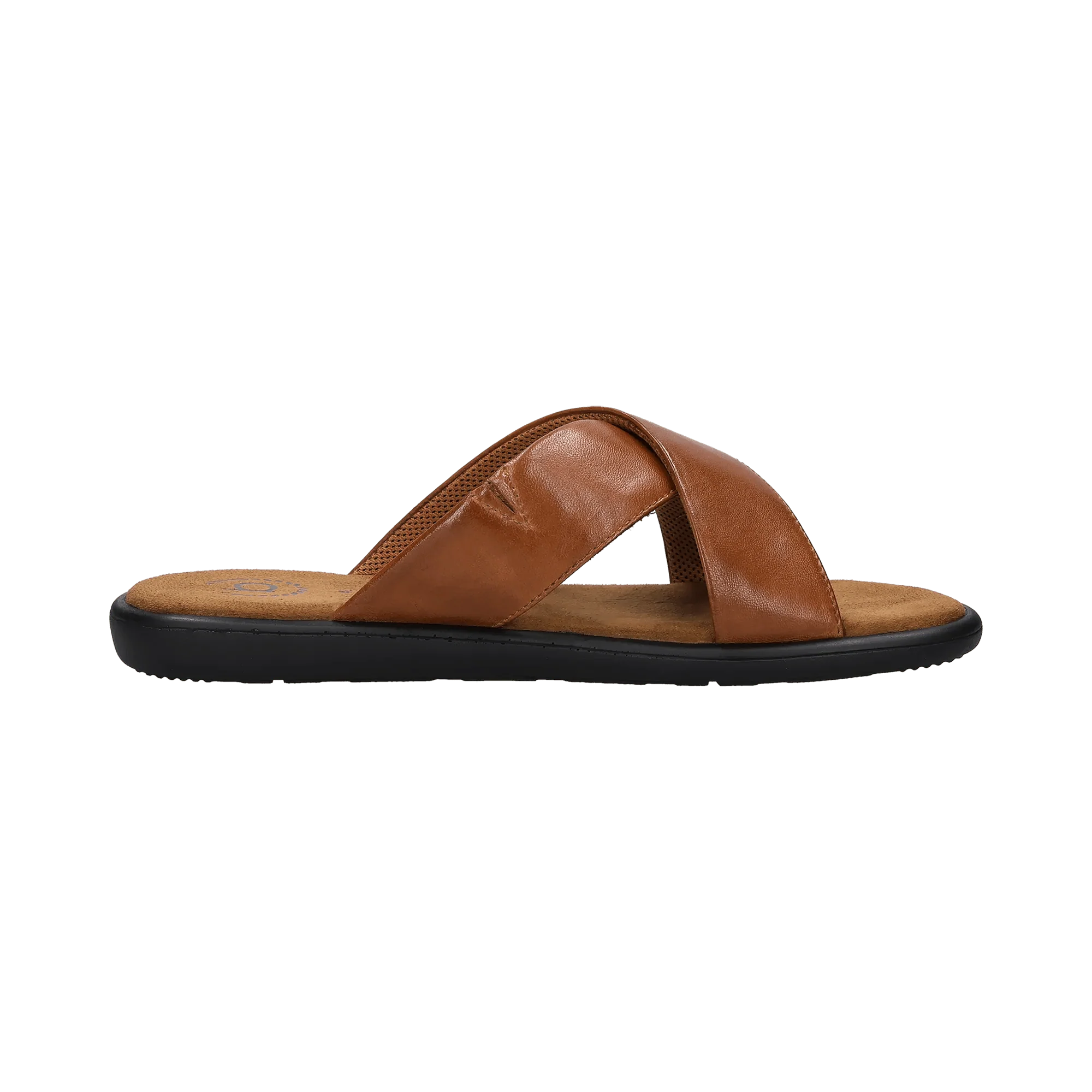 Leder Pantoletten cognac - Image 4