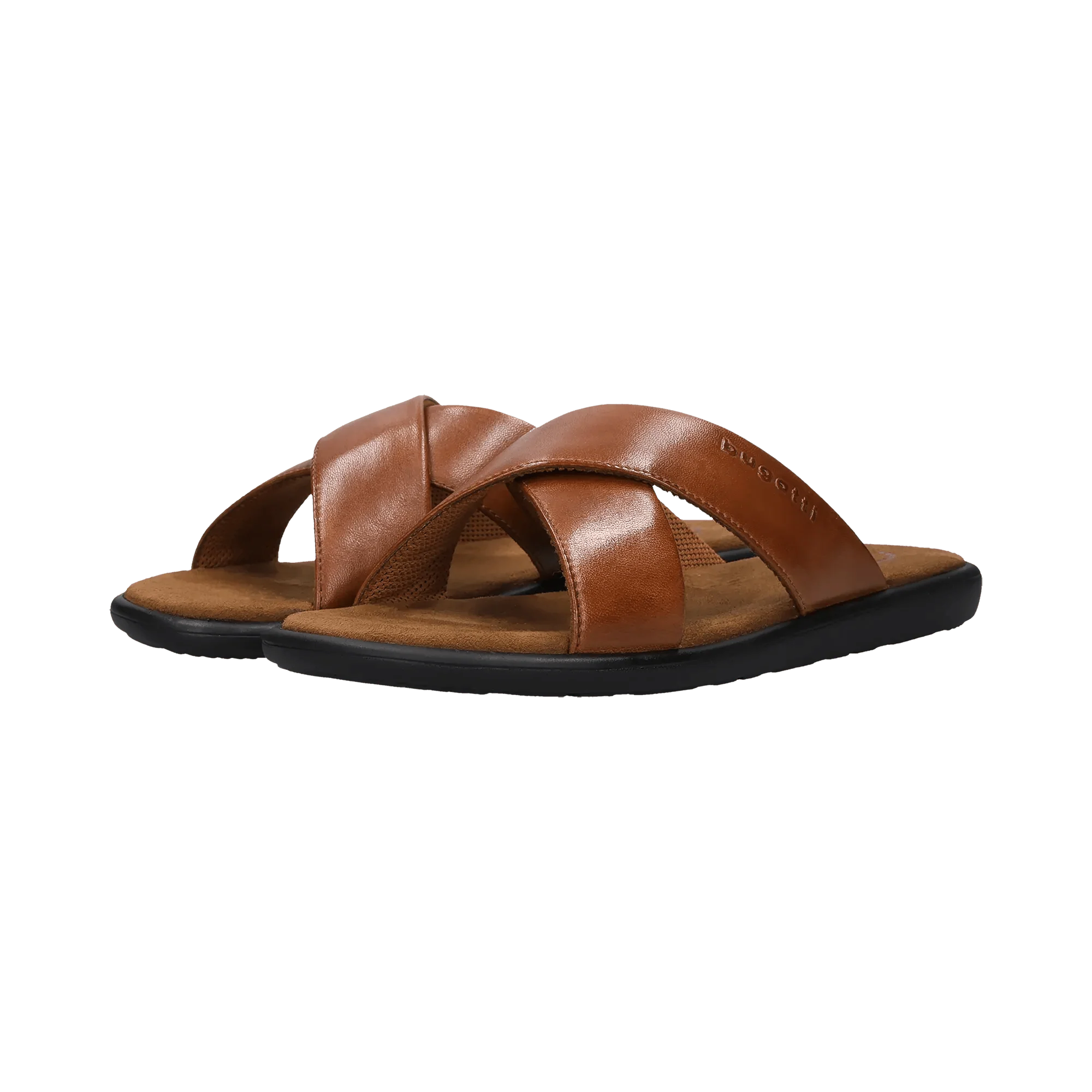 Leder Pantoletten cognac - Image 5
