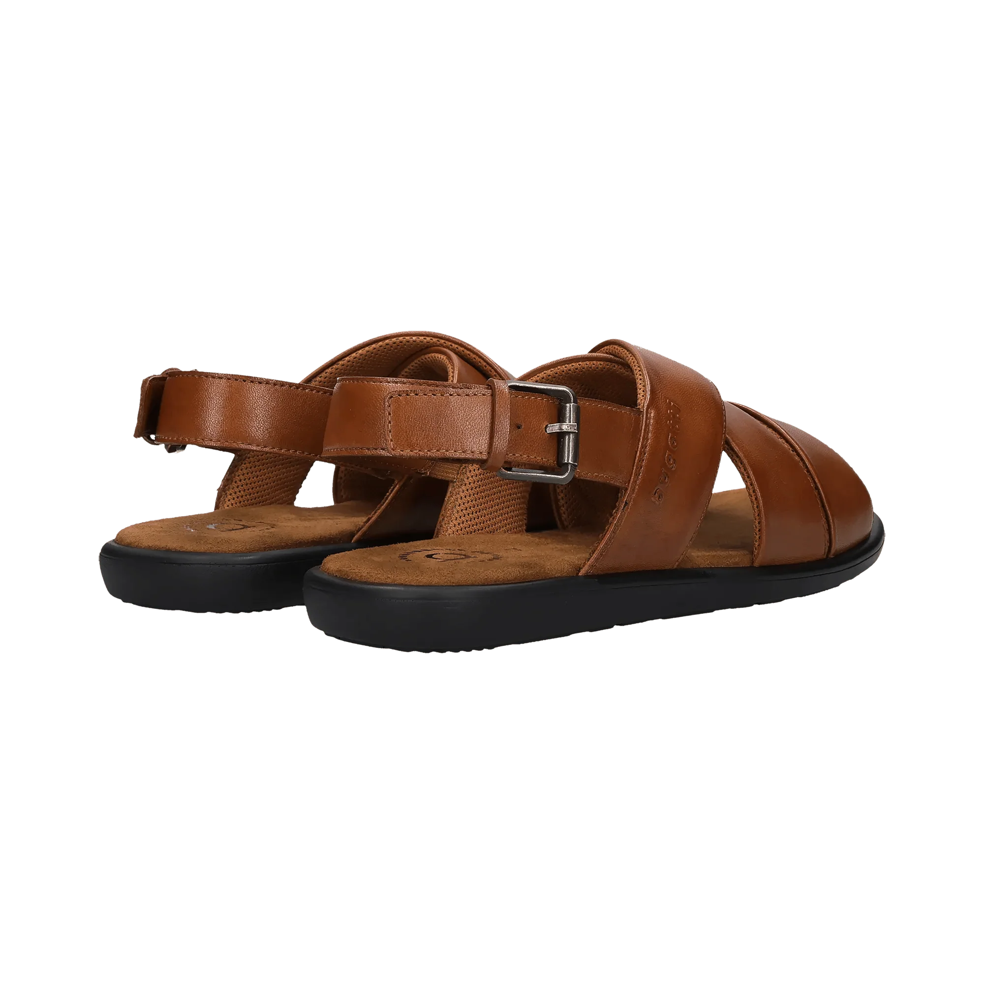 Leder Sandale cognac - Image 3