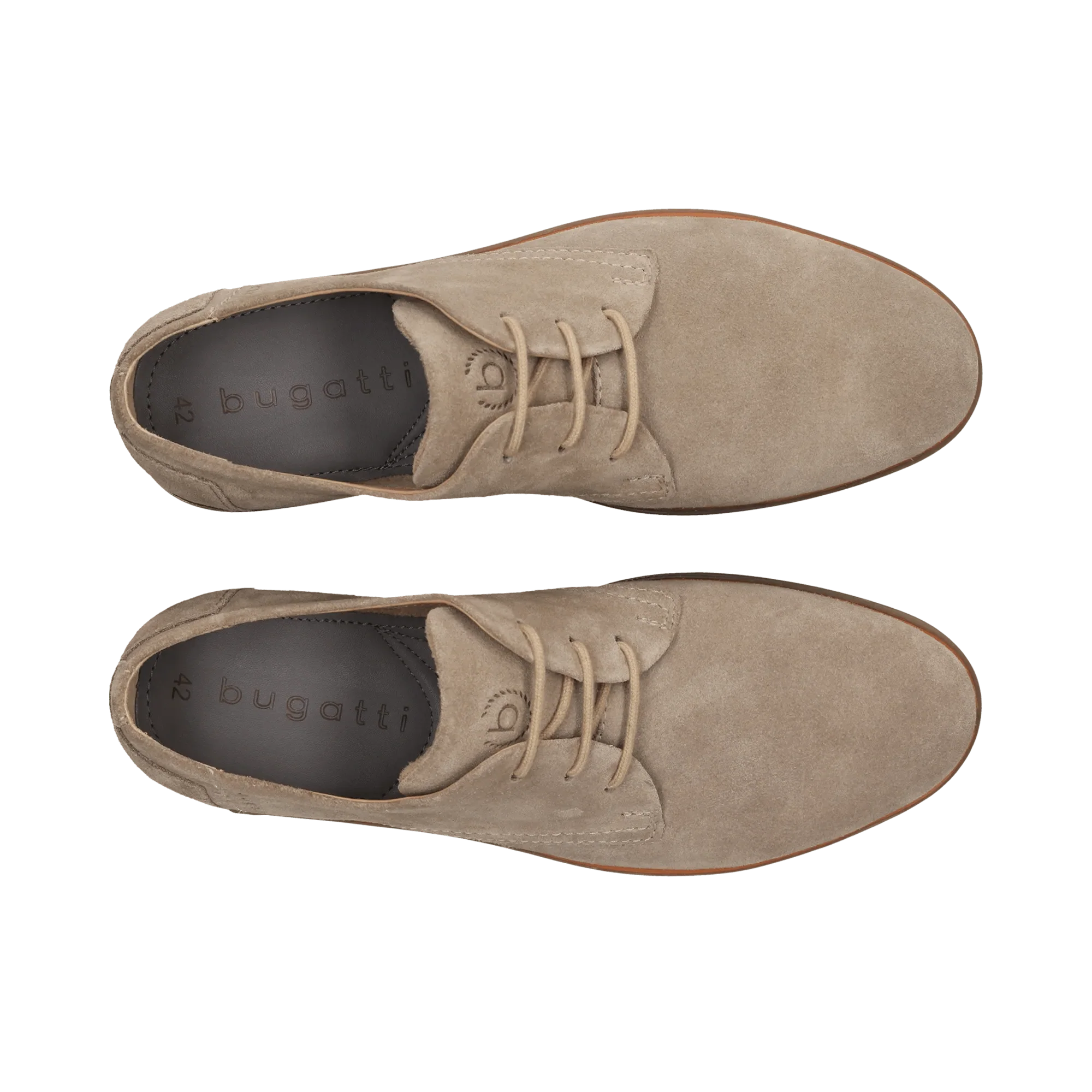 Leder Schnürer beige - Image 6