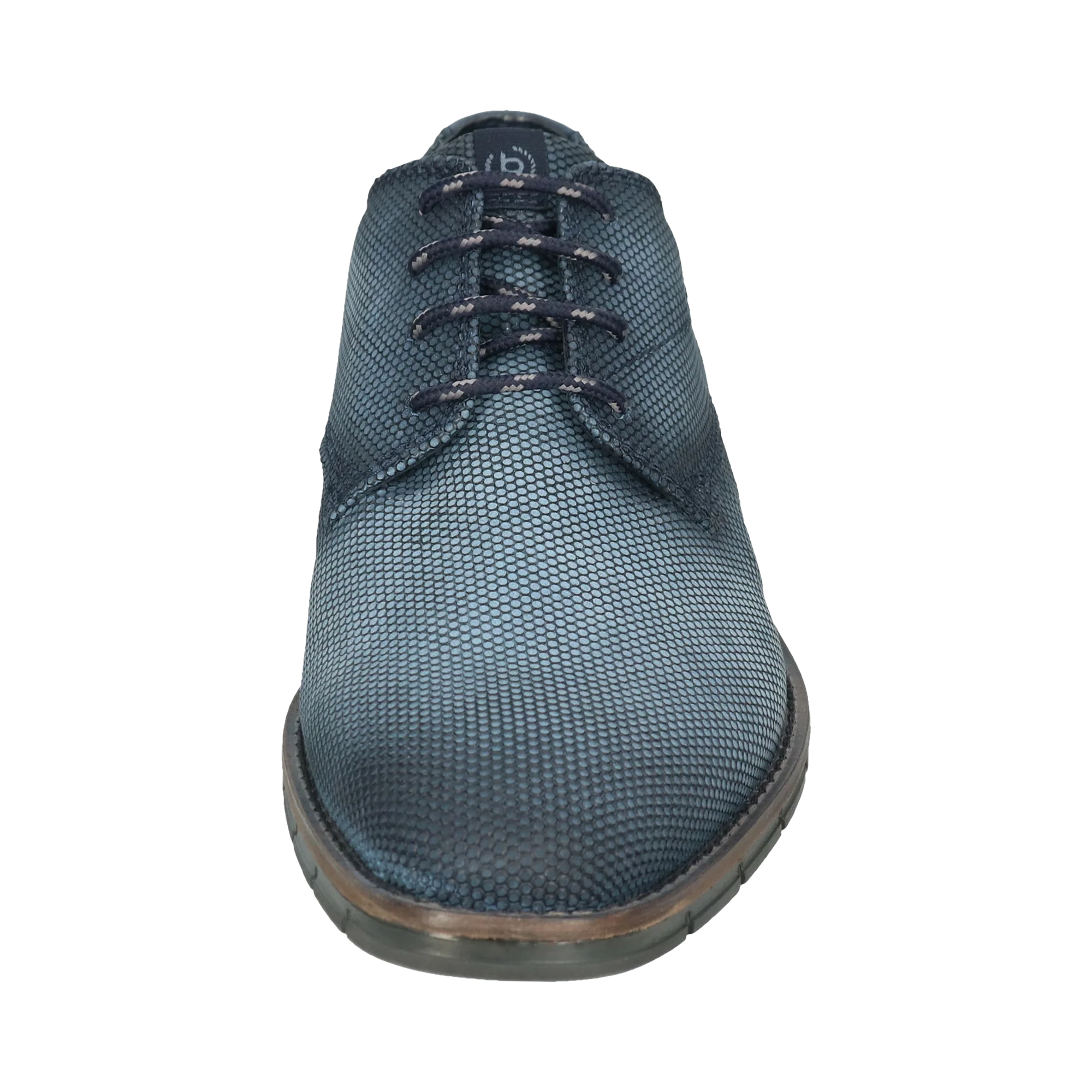 Leder Schnürer blau - Image 5