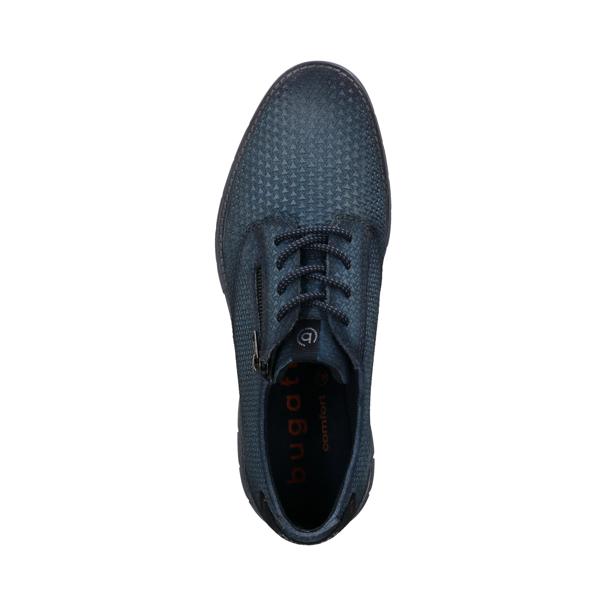Leder Schnürer blau - Image 6
