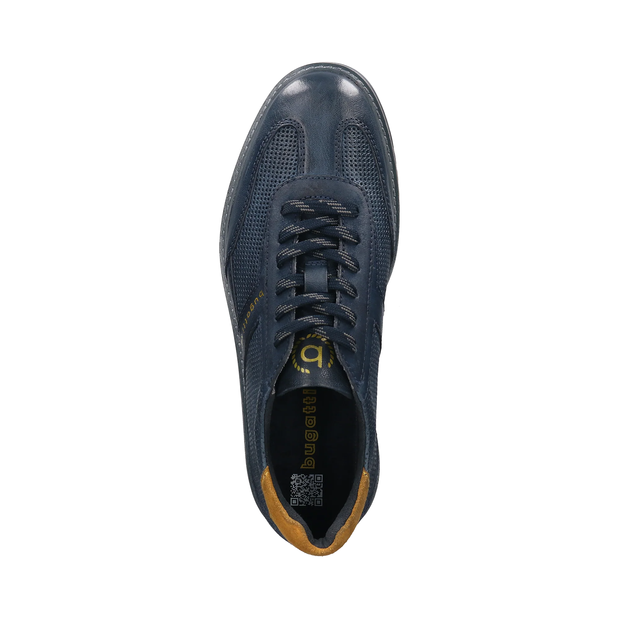 Leder Schnürer blau - Image 6