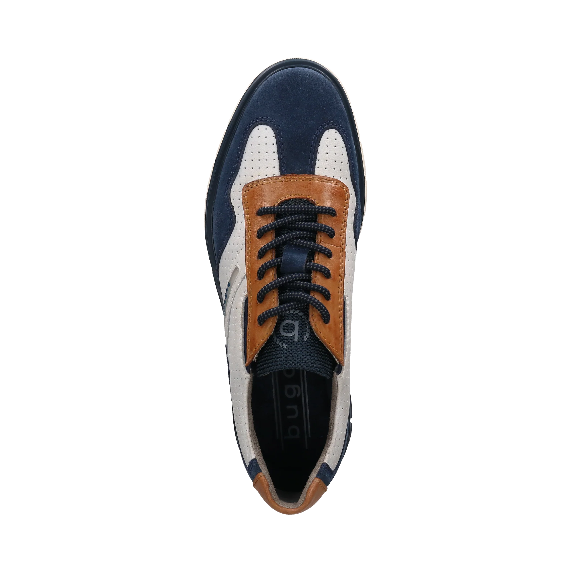 Leder Schnürer blau - Image 6