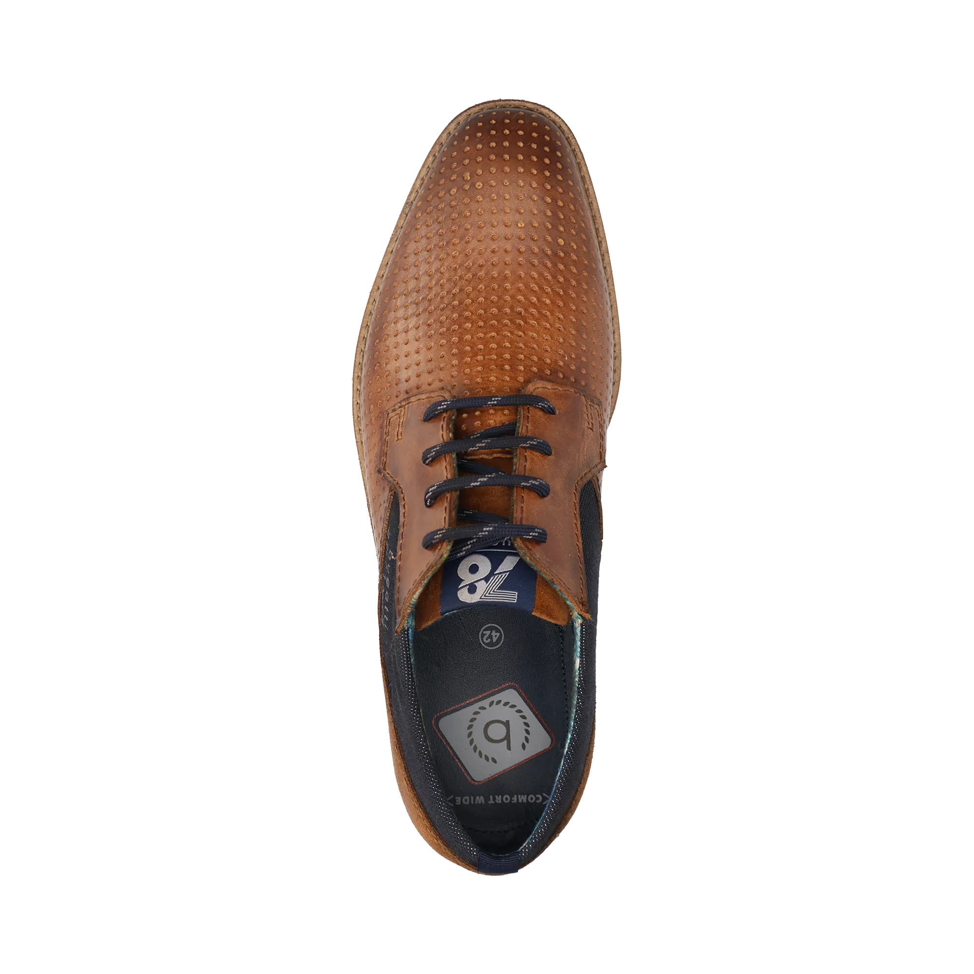 Leder Schnürer cognac - Image 6