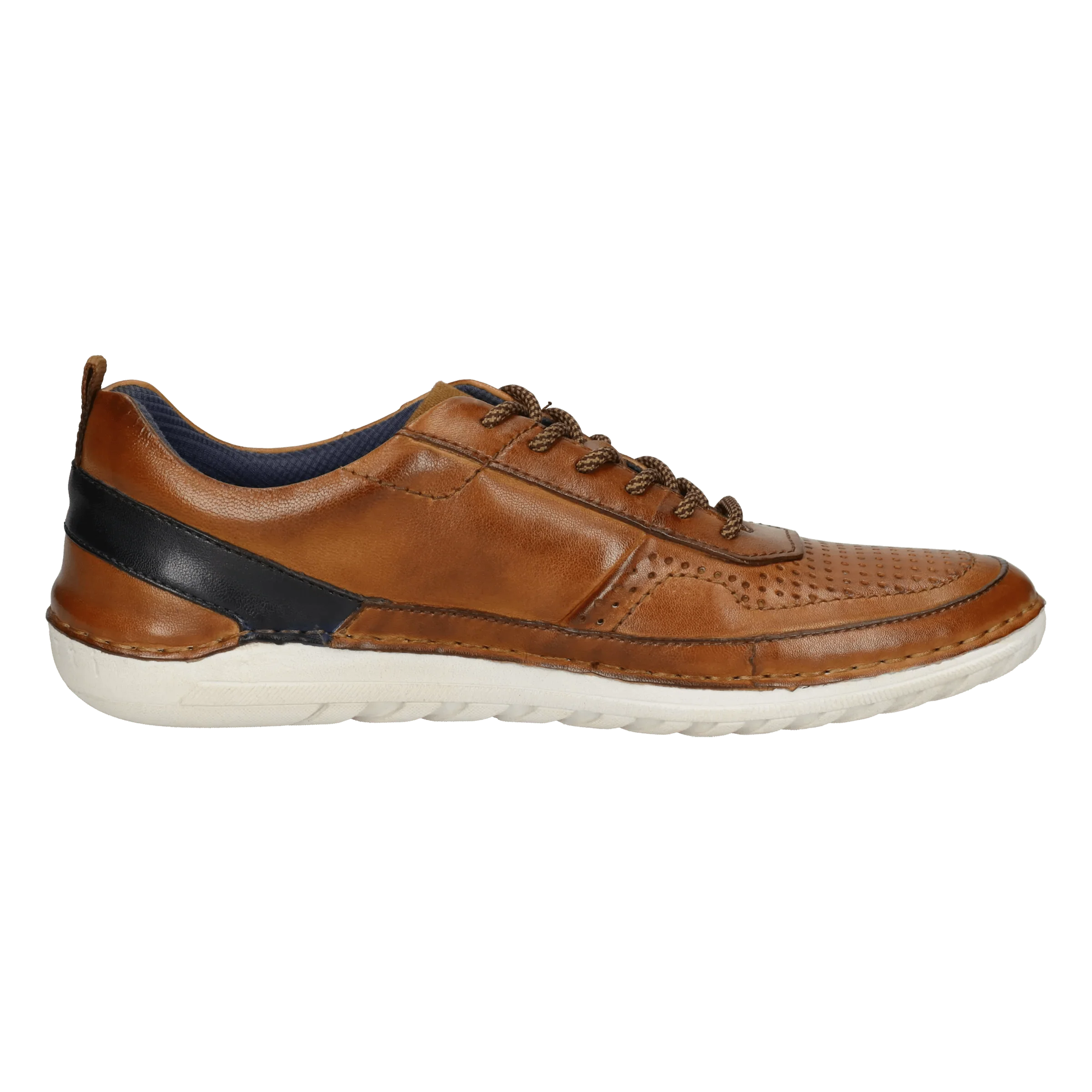 Leder Schnürer cognac - Image 3