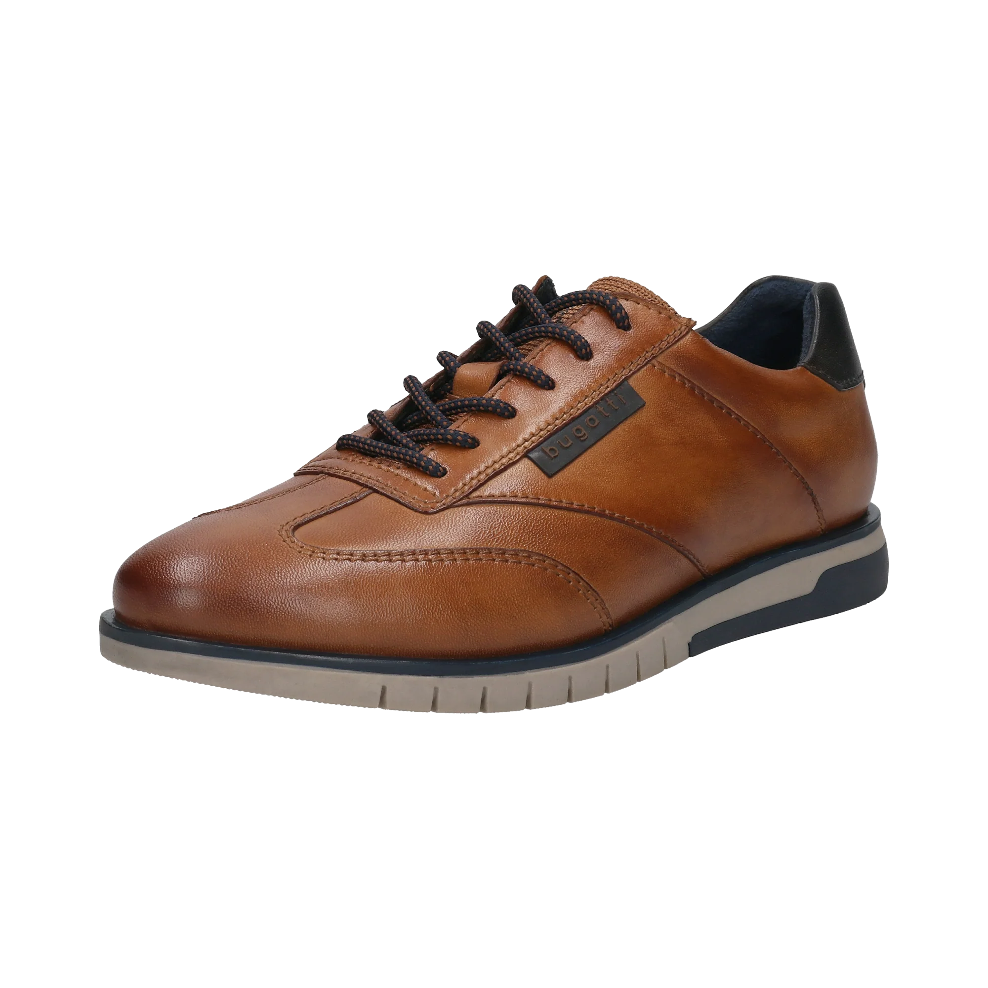 Leder Schnürer cognac - Image 2