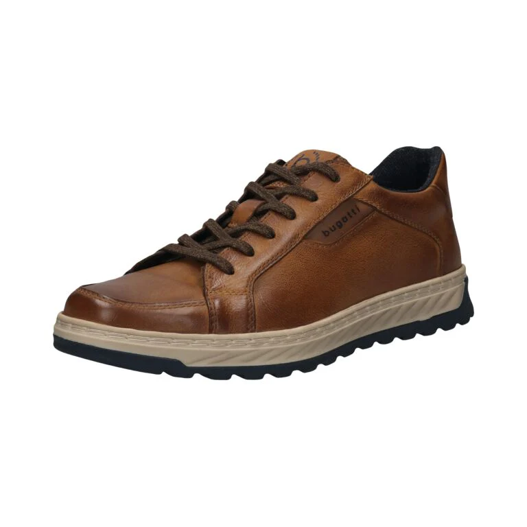 Leder Schnürer cognac - Image 2