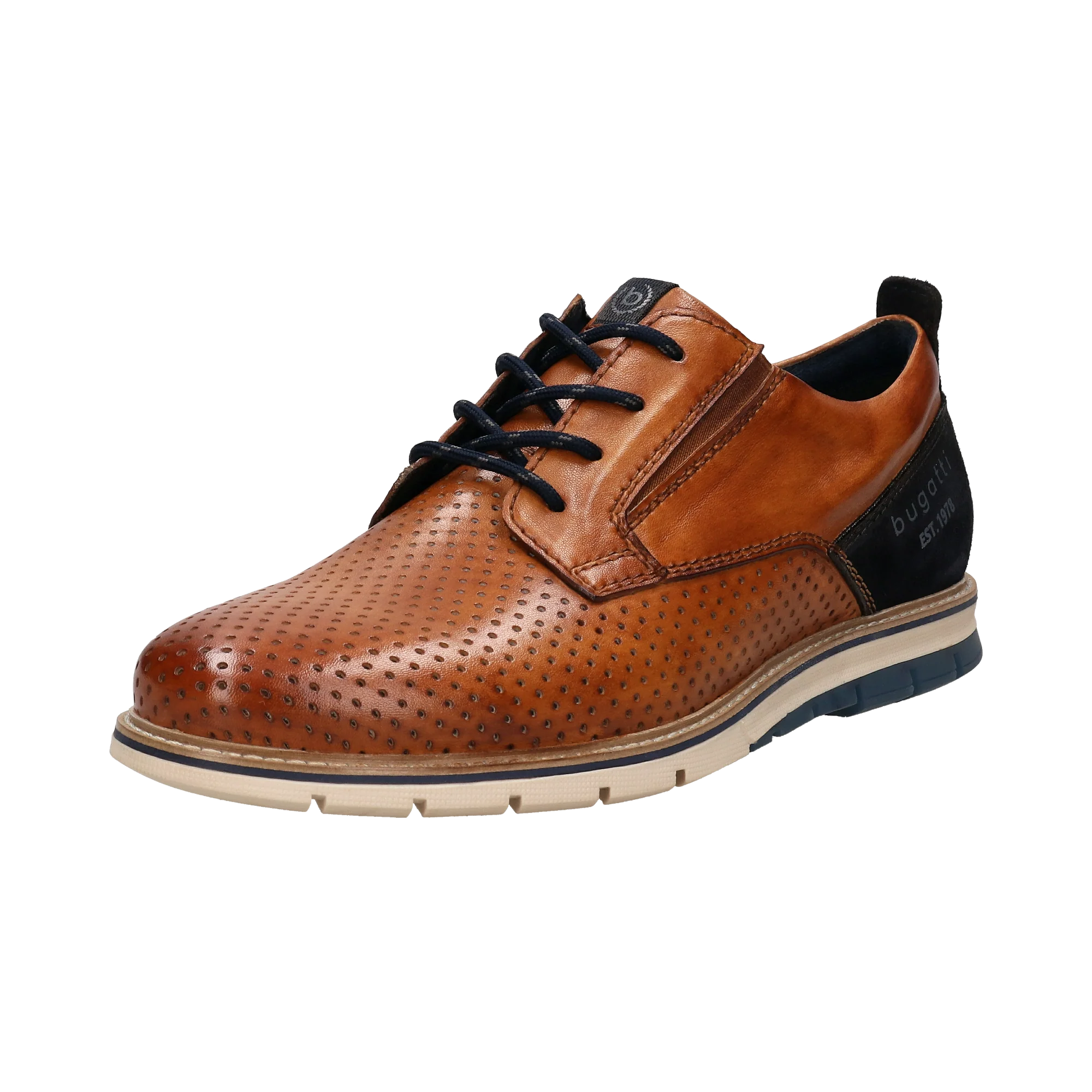 Leder Schnürer cognac - Image 2