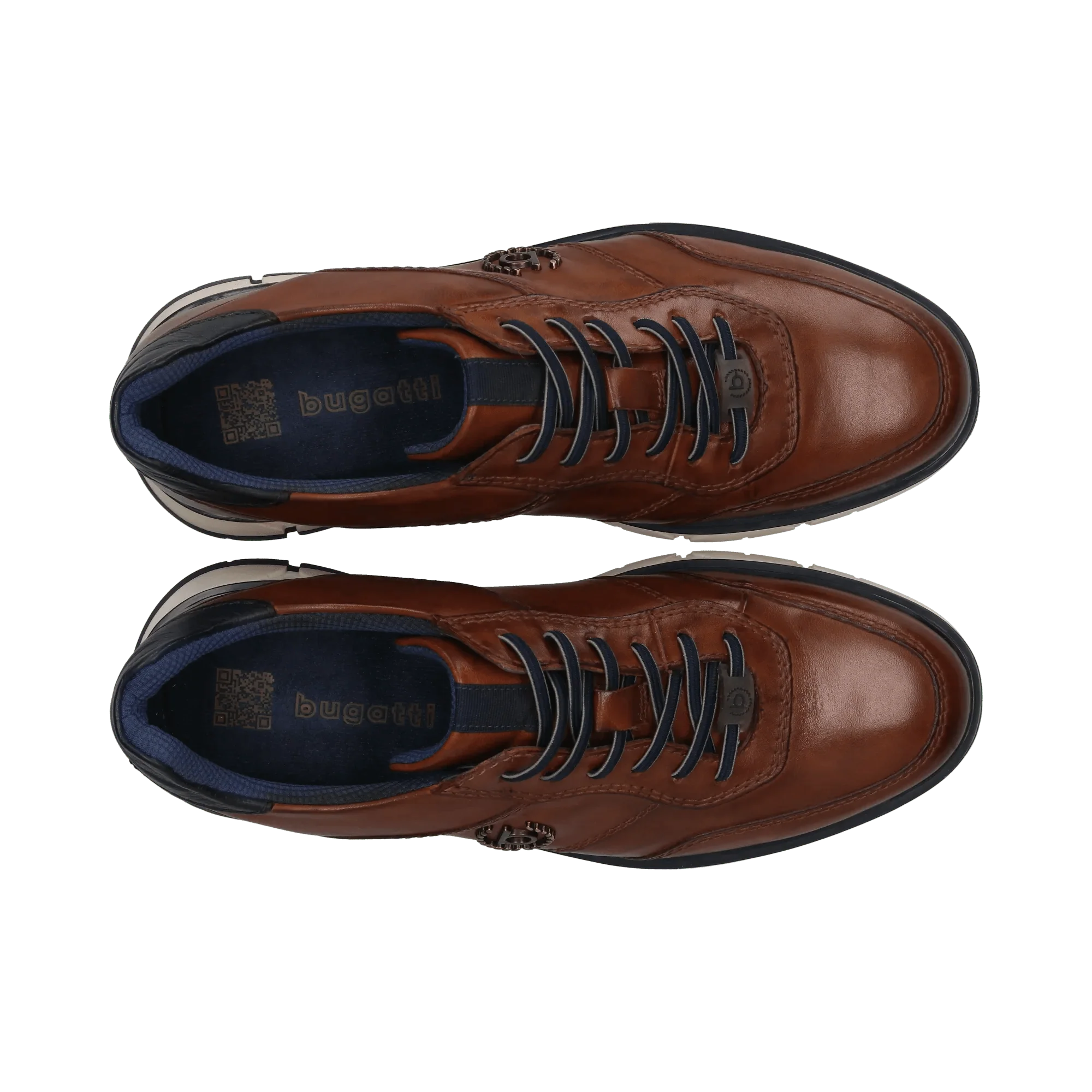 Leder Schnürer cognac - Image 6