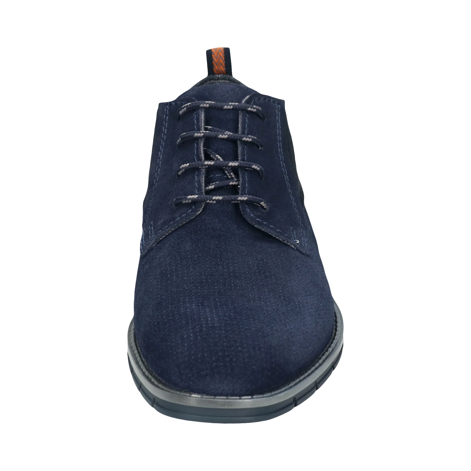 Leder Schnürer dunkelblau - Image 5