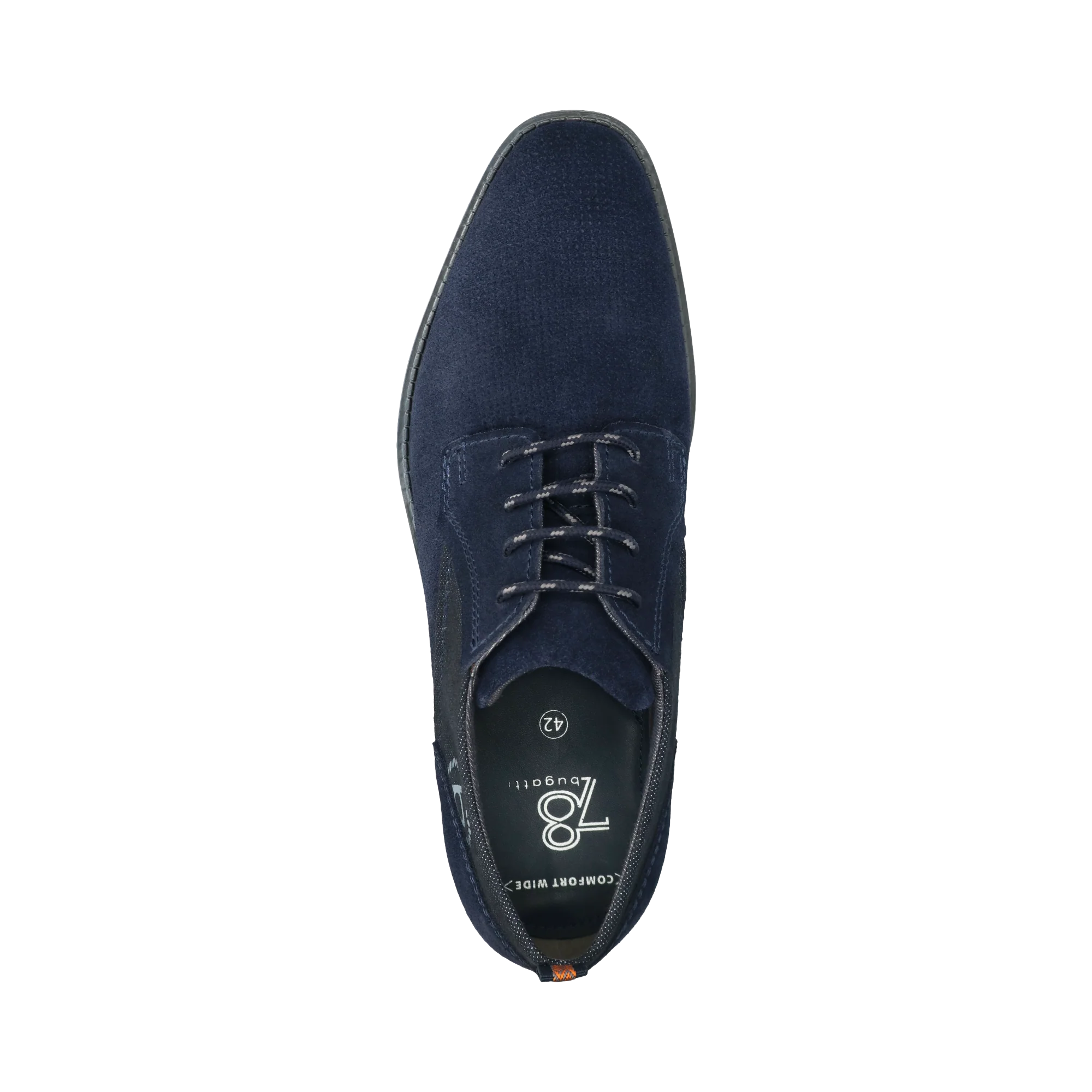Leder Schnürer dunkelblau - Image 6