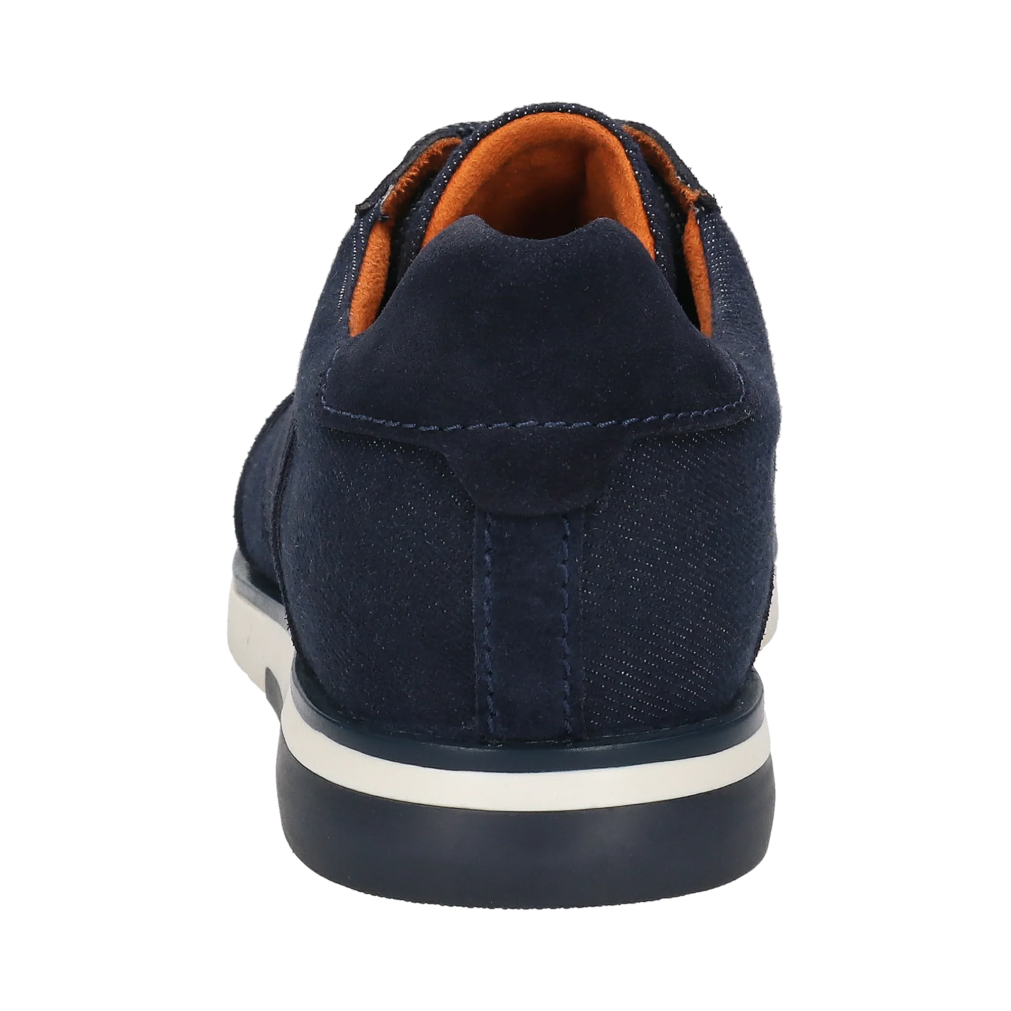 Leder Schnürer dunkelblau - Image 3