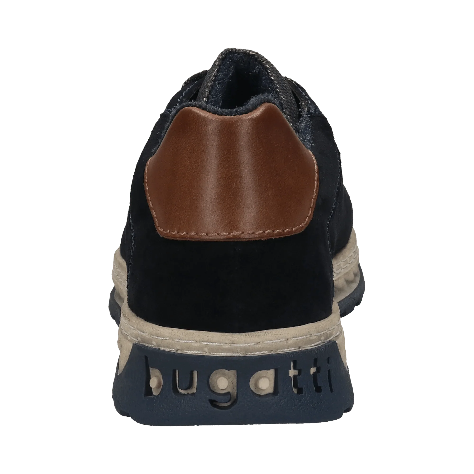 Leder Schnürer dunkelblau - Image 3