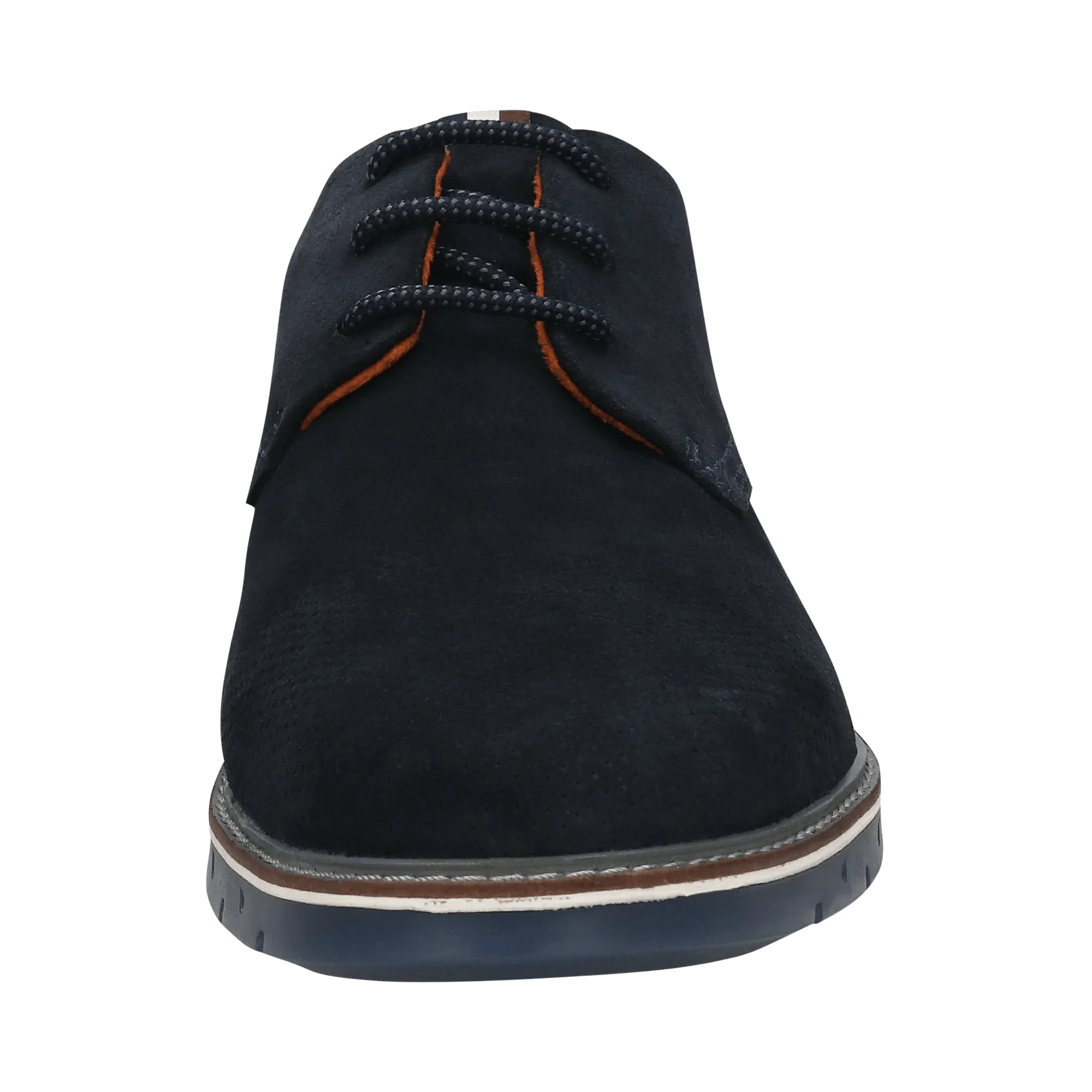 Leder Schnürer dunkelblau - Image 5