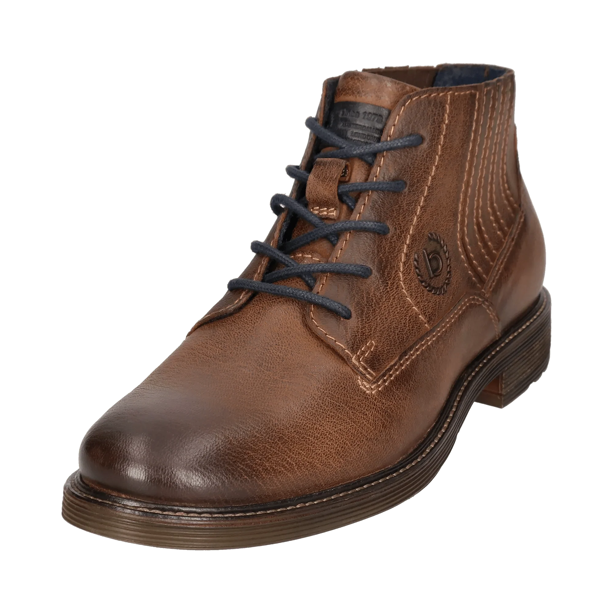 Leder Schnürstiefel braun - Image 2