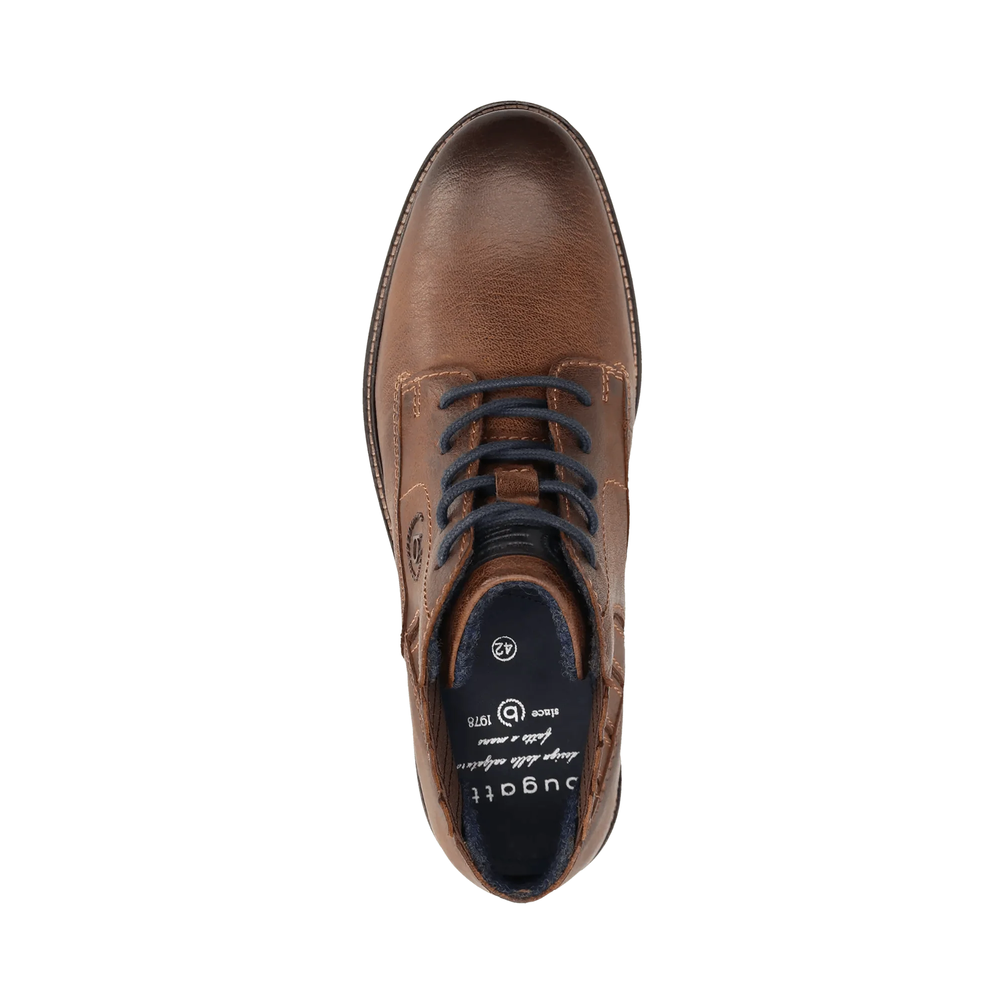 Leder Schnürstiefel braun - Image 6