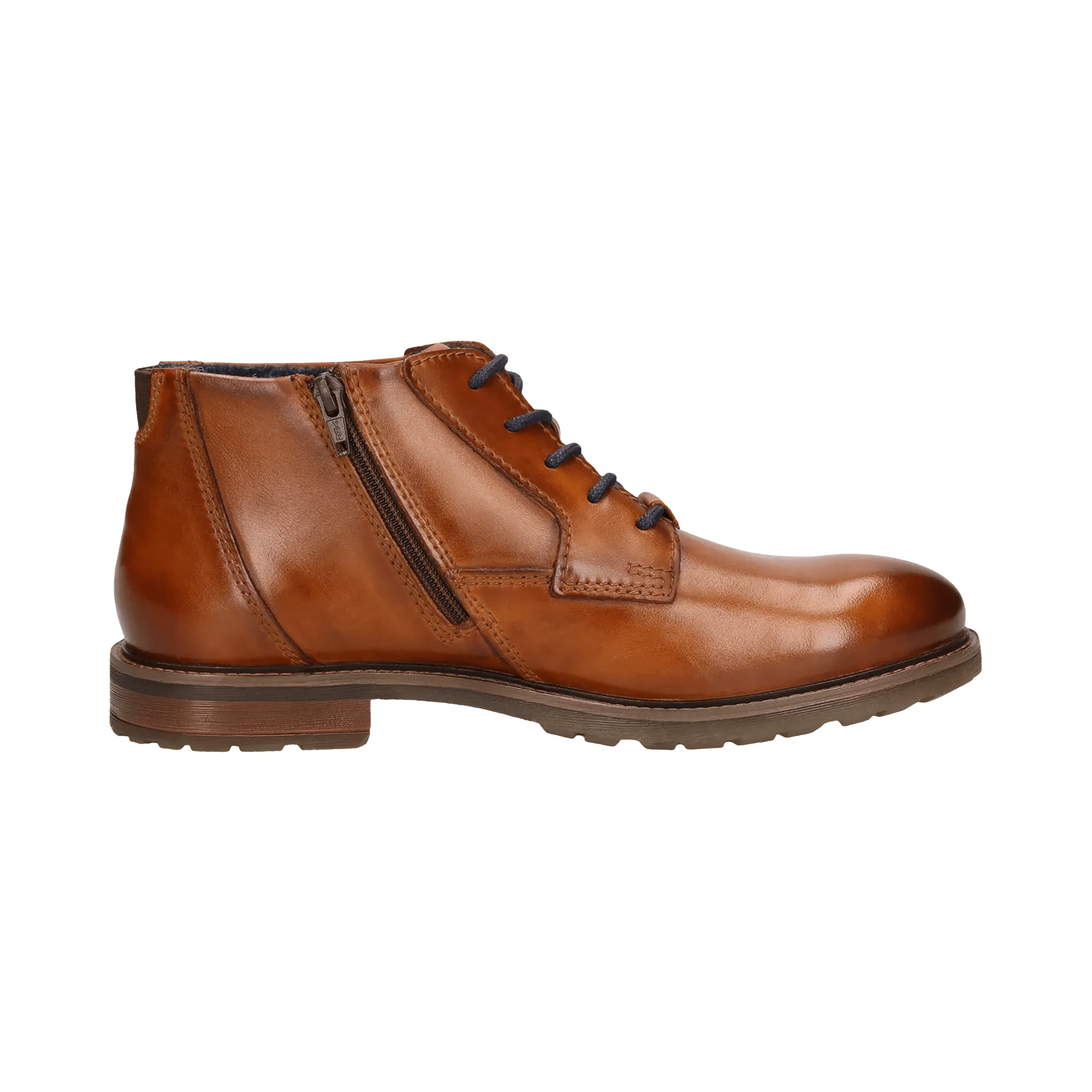 Leder Schnürstiefel cognac - Image 6