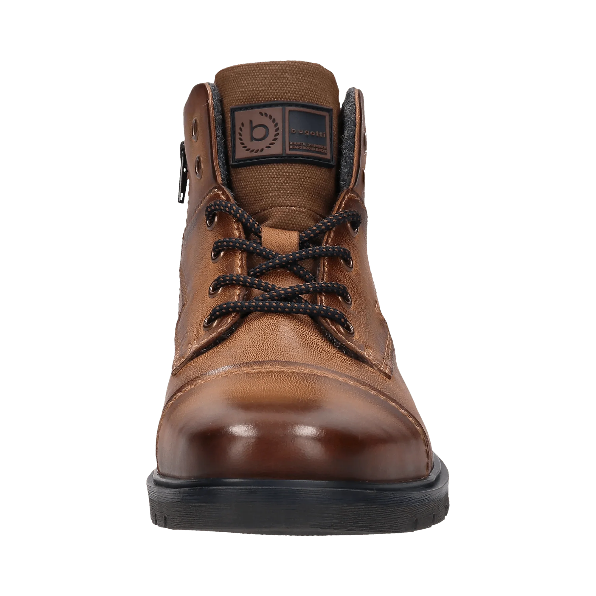 Leder Schnürstiefel cognac - Image 5