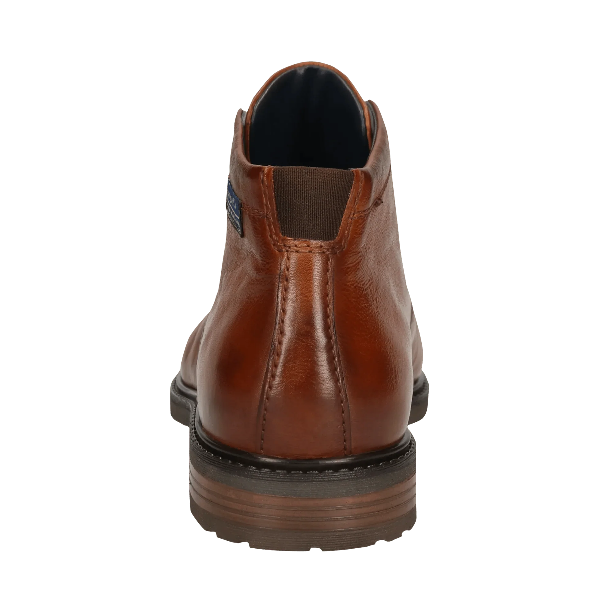 Leder Schnürstiefel cognac - Image 3